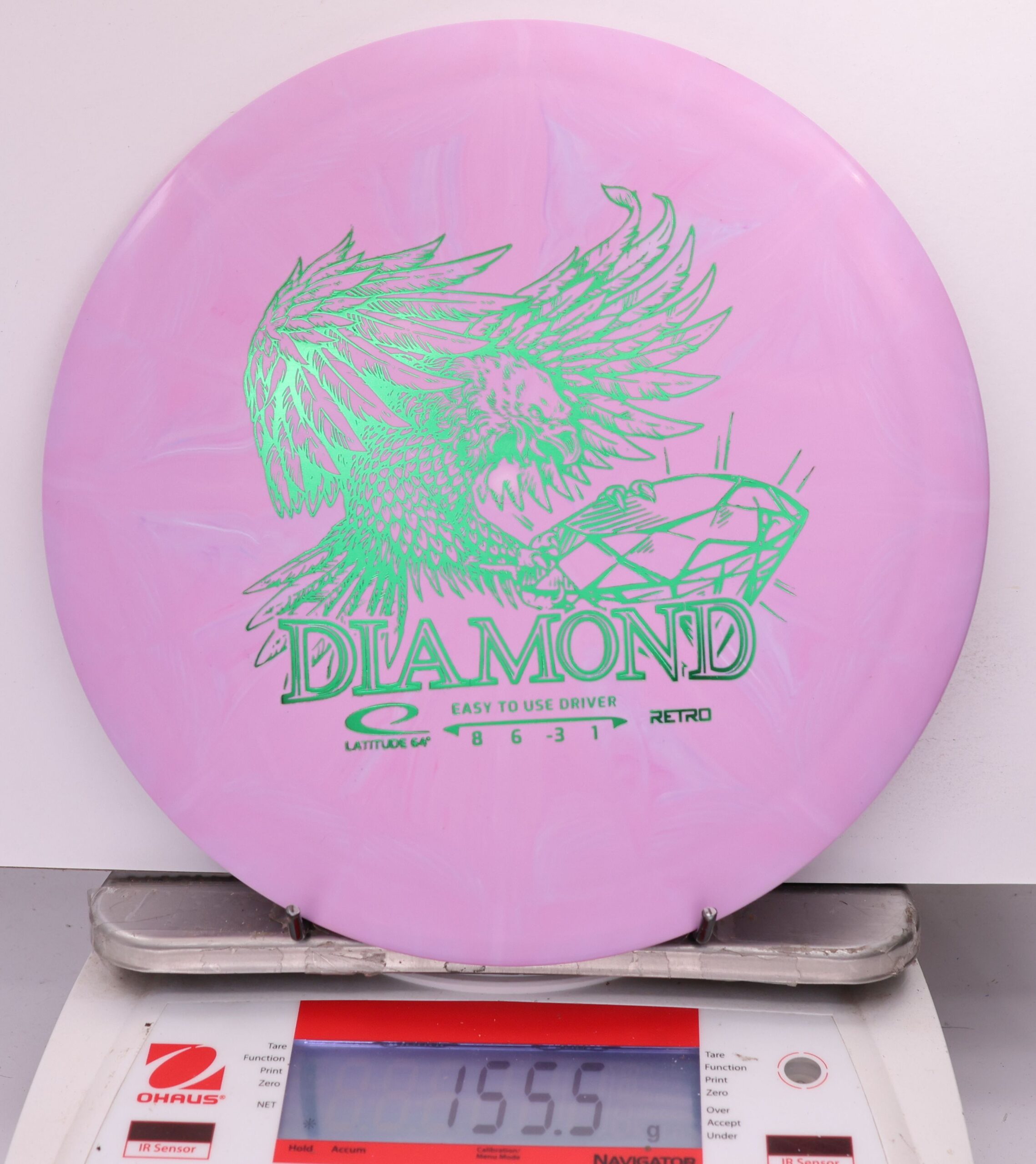 604303 Retro Burst Diamond - #852 PinkPurple, 156