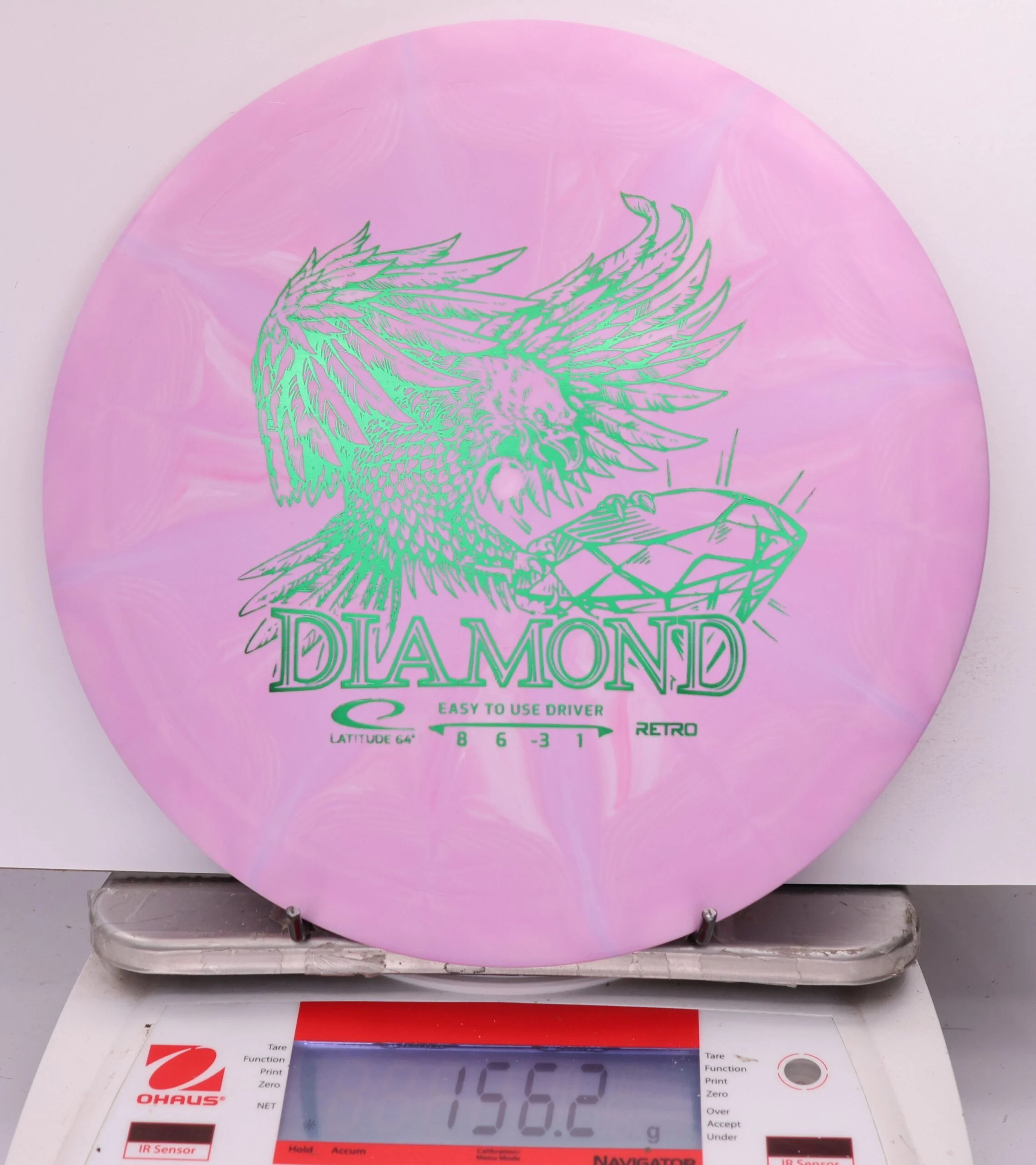 604312 Retro Burst Diamond - #854 PinkPurple, 156