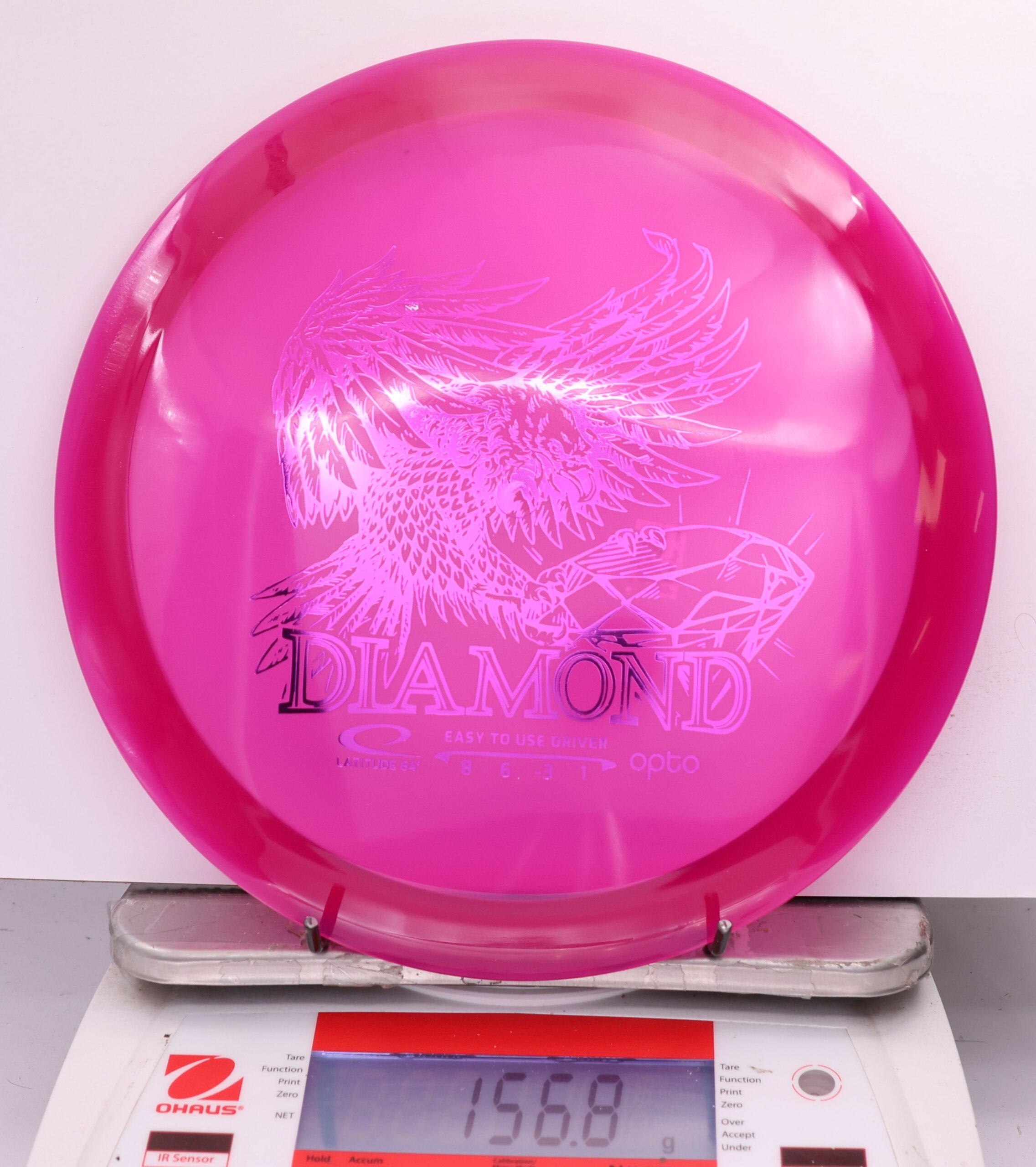 604595 Opto Diamond - #851 Cranberry, 157