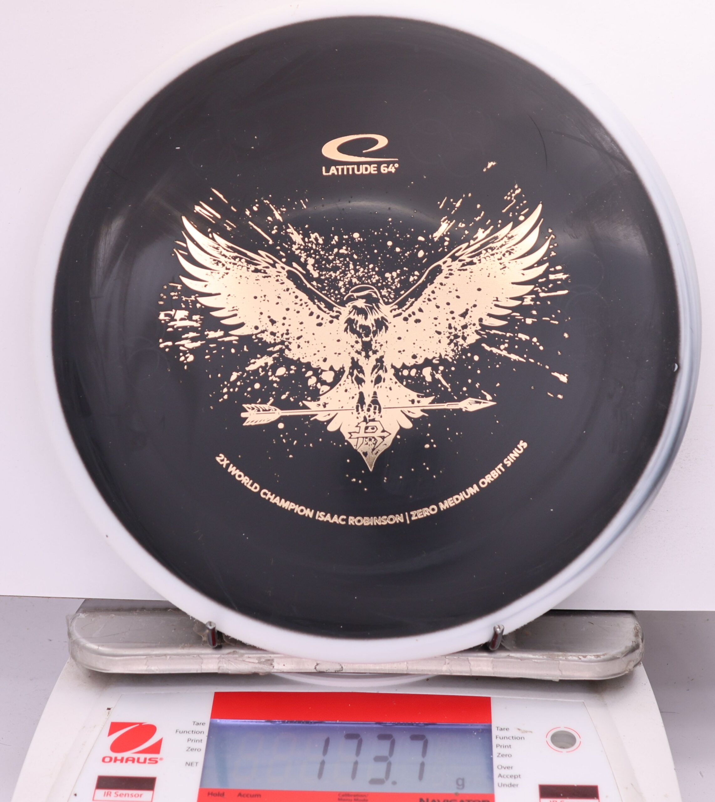 604857 Zero Medium Orbit Sinus, Isaac Robinson 2025 Team Series - #851 White-Black, 174