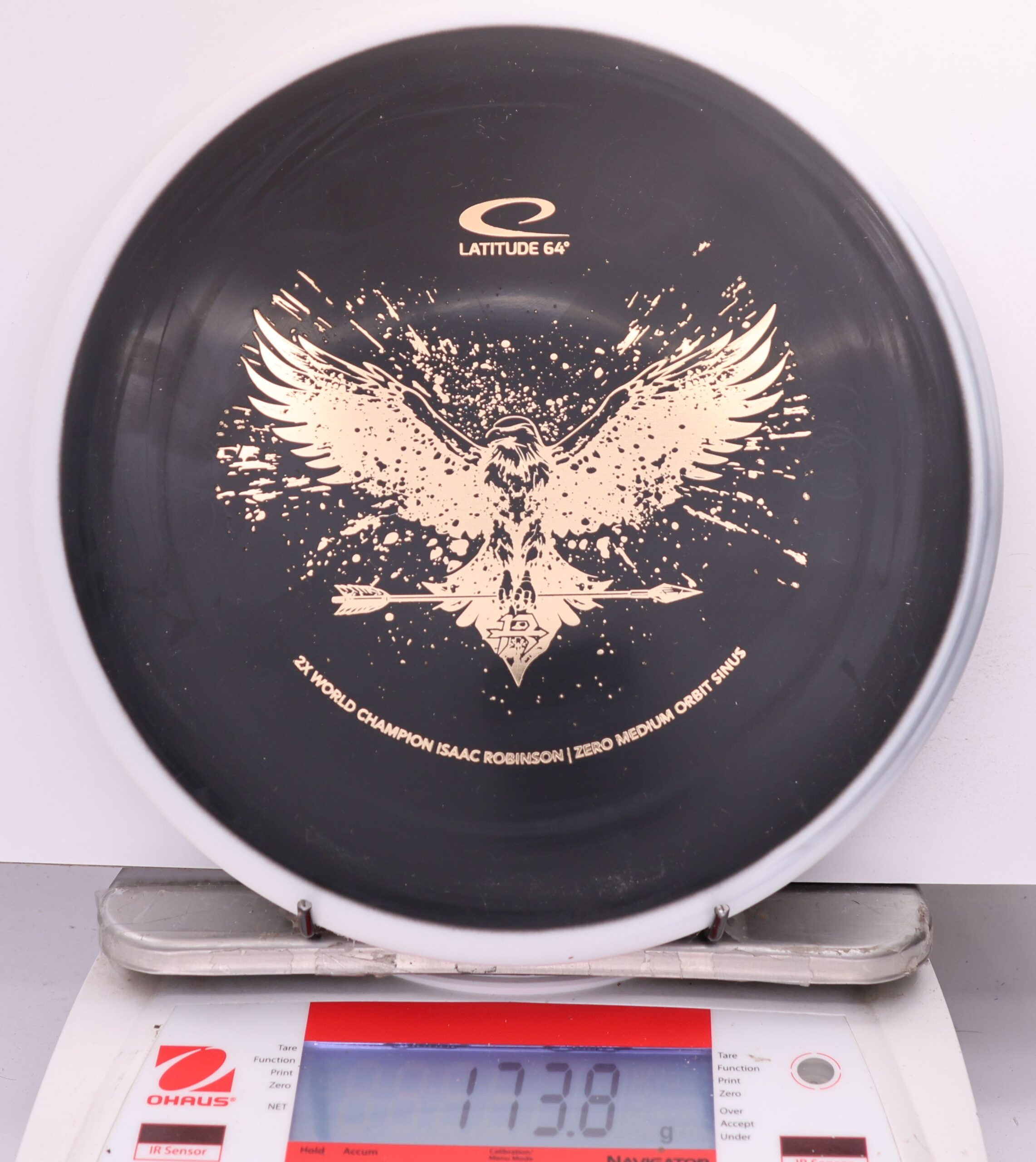 604862 Zero Medium Orbit Sinus, Isaac Robinson 2025 Team Series - #854 White-Black, 174