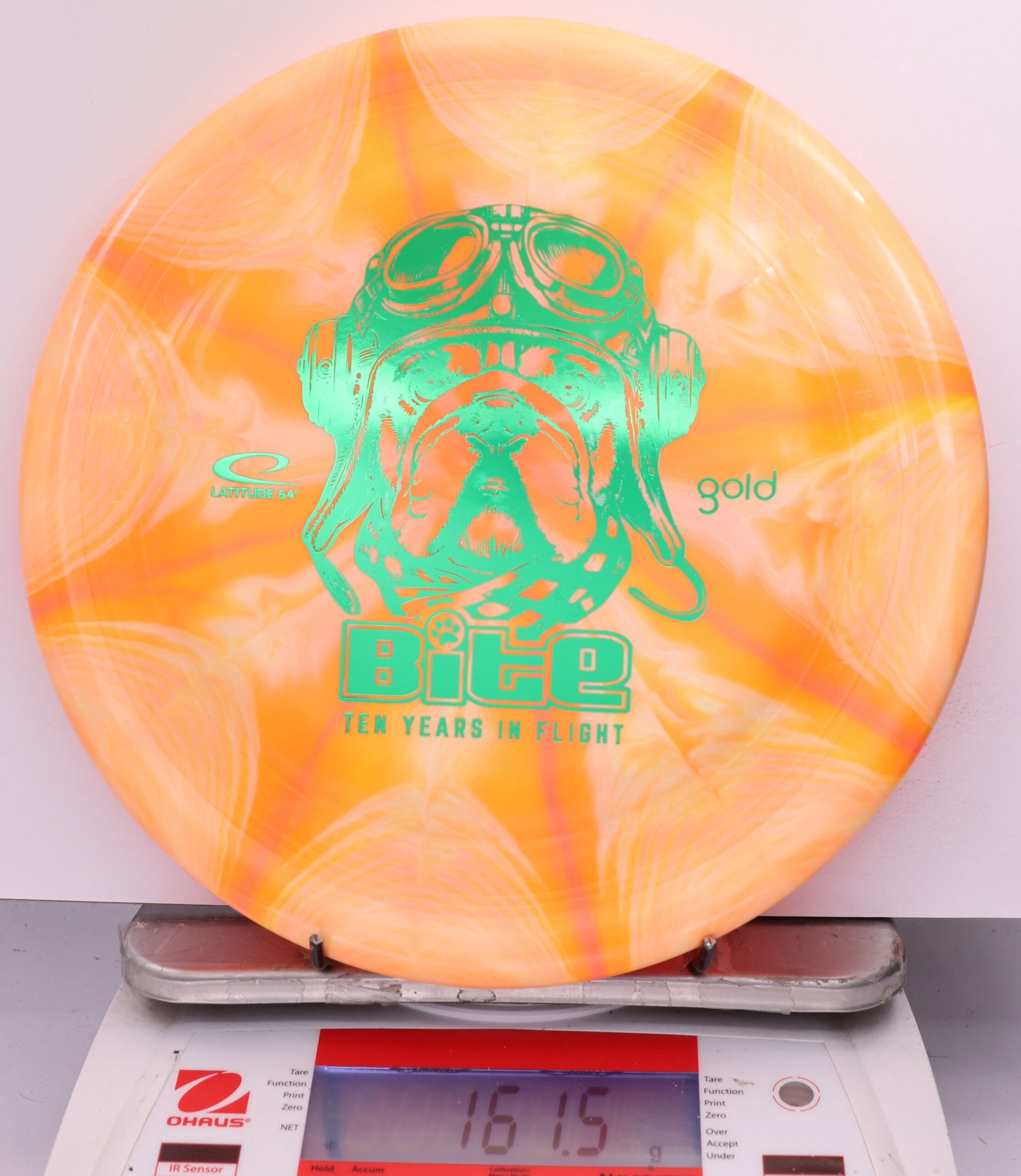 604976 Gold Burst Bite, 10 Year Anniversary - #861 Orange, 162