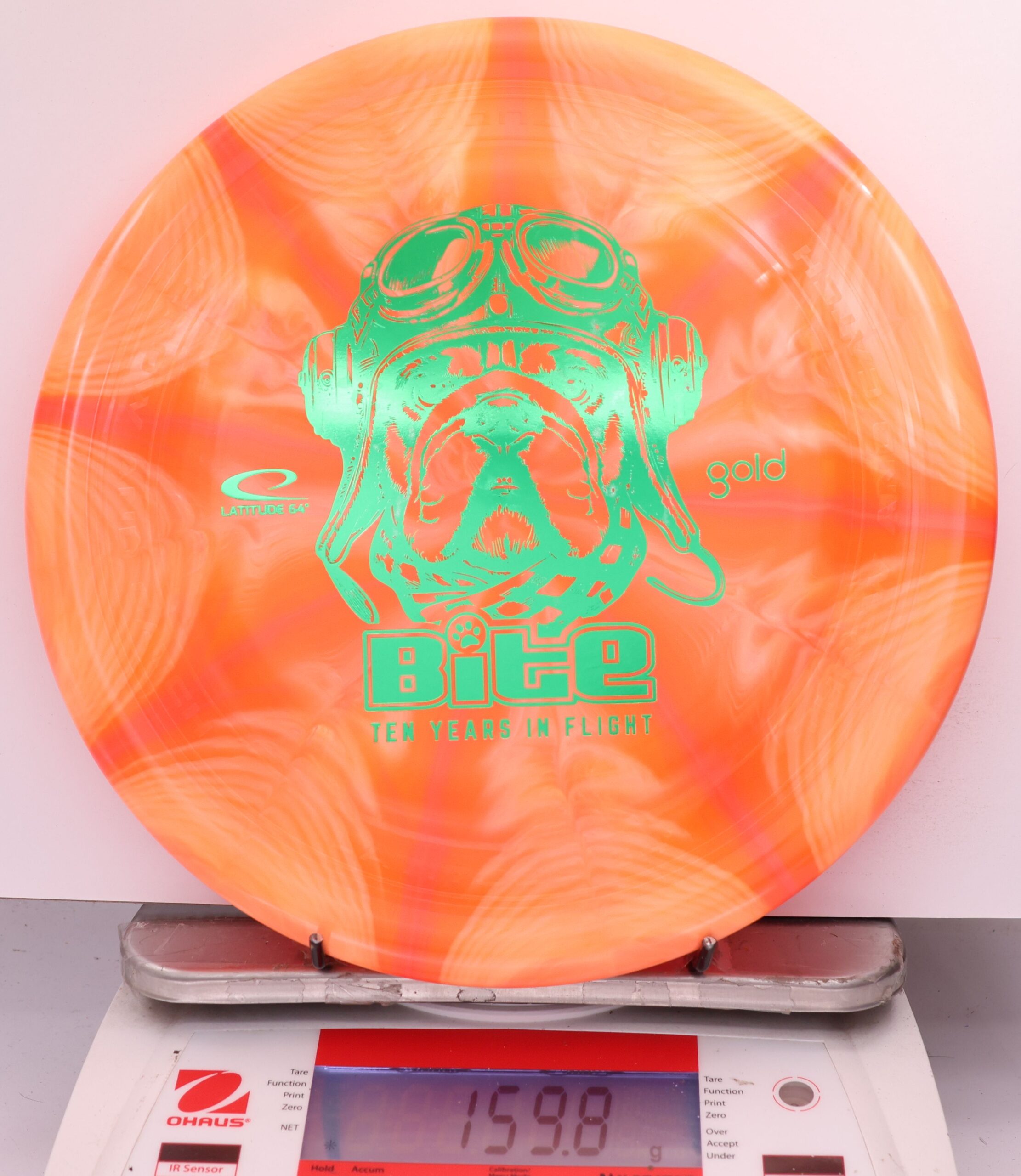 604979 Gold Burst Bite, 10 Year Anniversary - #864 Orange, 160