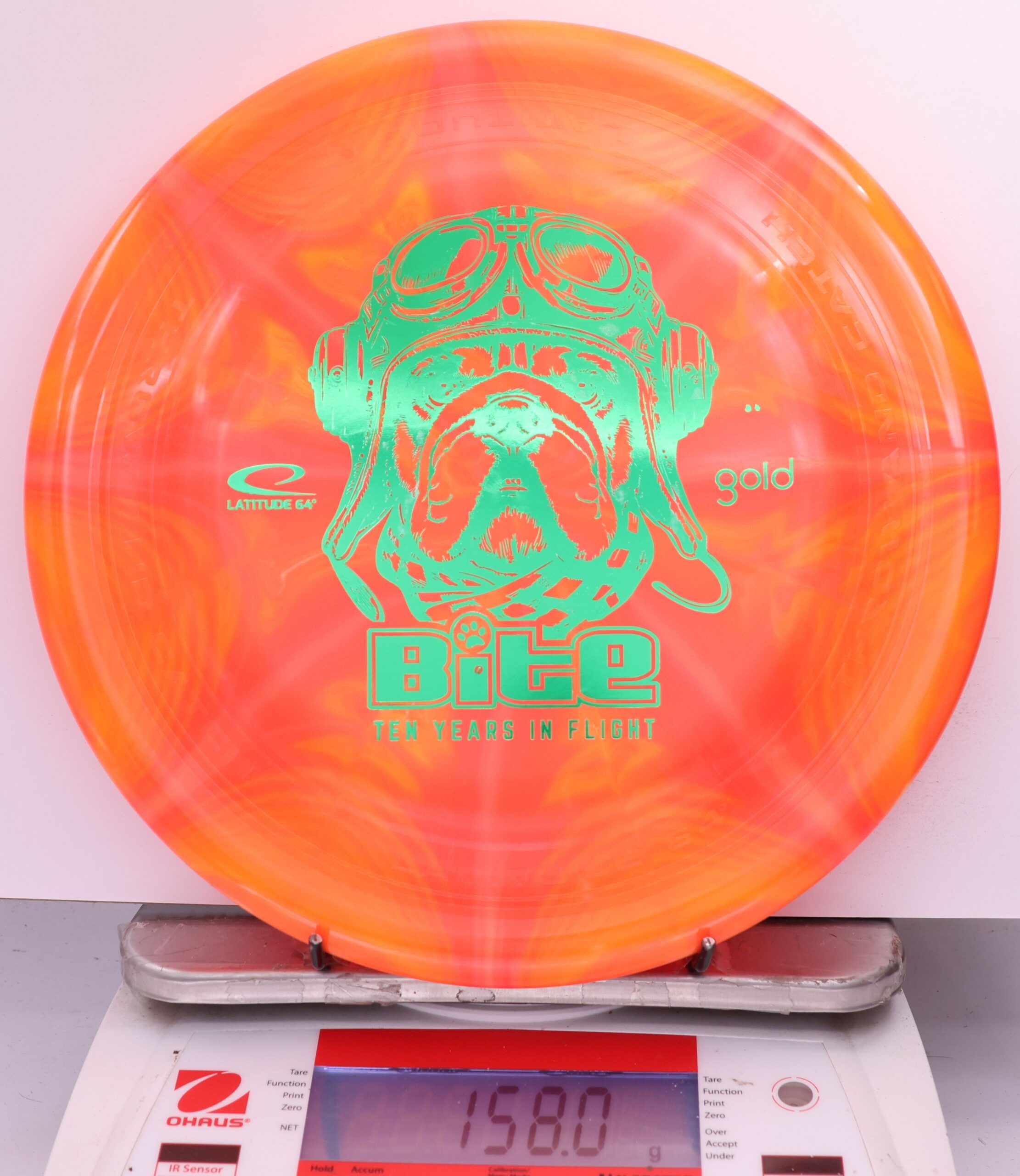 604992 Gold Burst Bite, 10 Year Anniversary - #865 Orange, 158