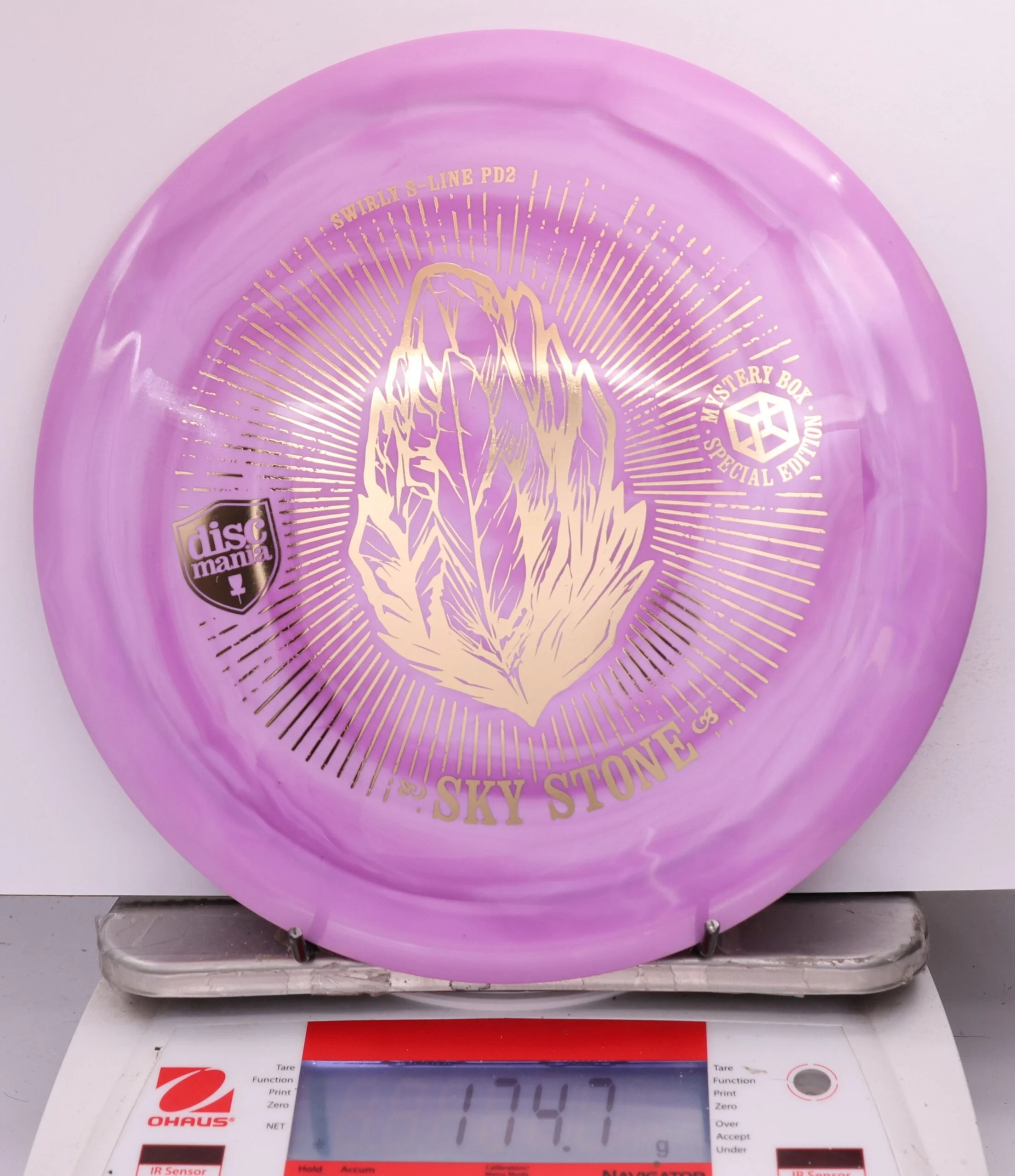606042 Swirly S-Line PD2 - Sky Stone, Mystery Box Edition - #857 Purple, 175