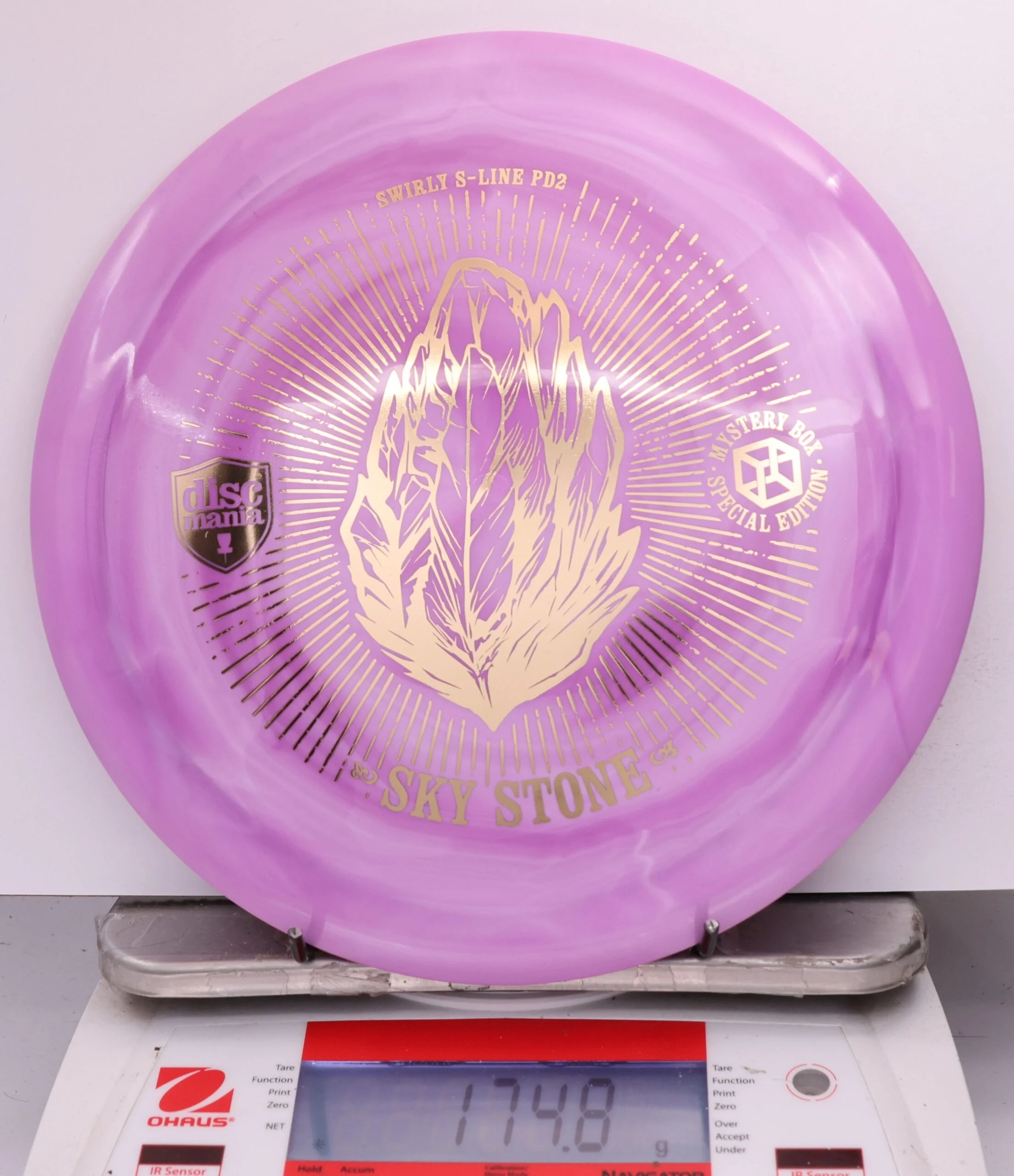 606060 Swirly S-Line PD2 - Sky Stone, Mystery Box Edition - #858 Purple, 175