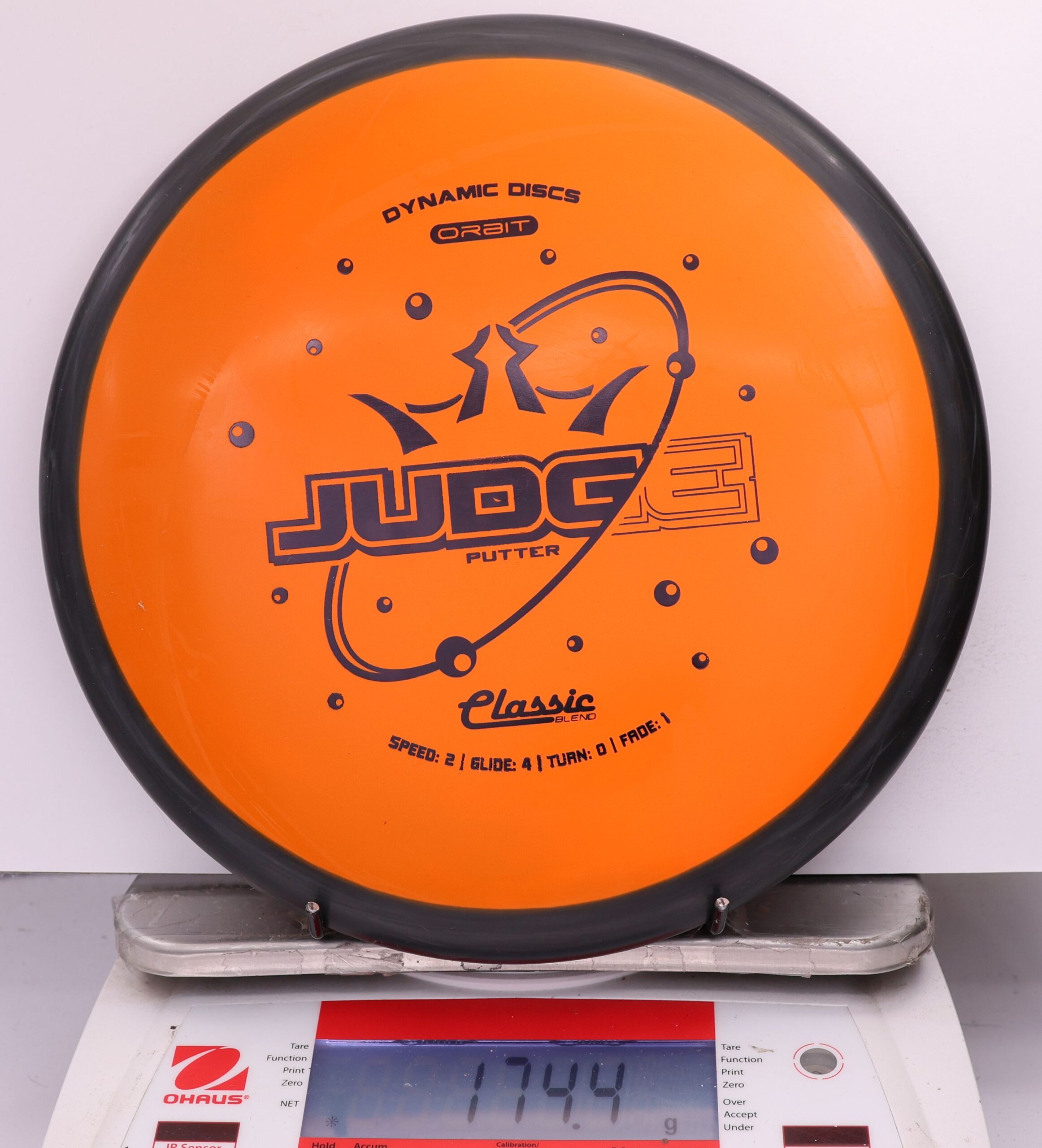 607116 Classic Blend Orbit Judge - #854 Black-Orange, 174