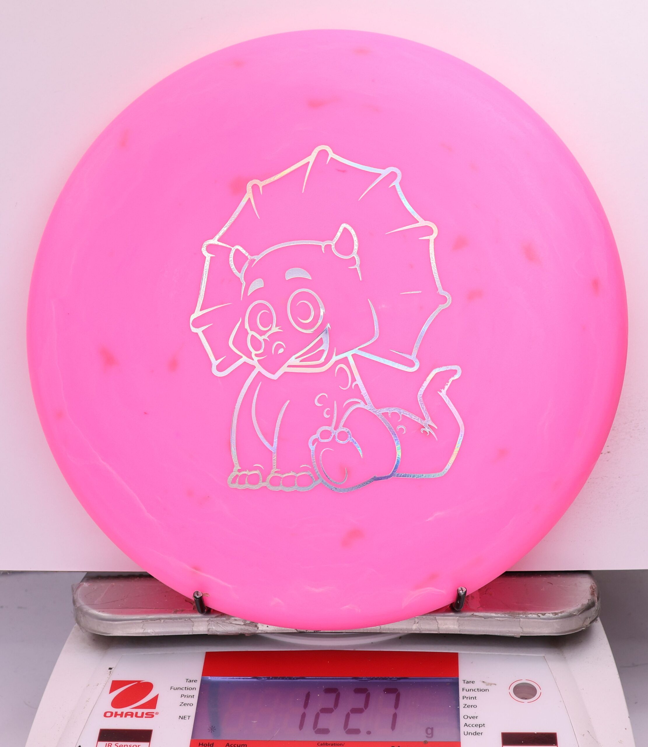 607637 Egg Shell Triceratops - #487 Pink, 123