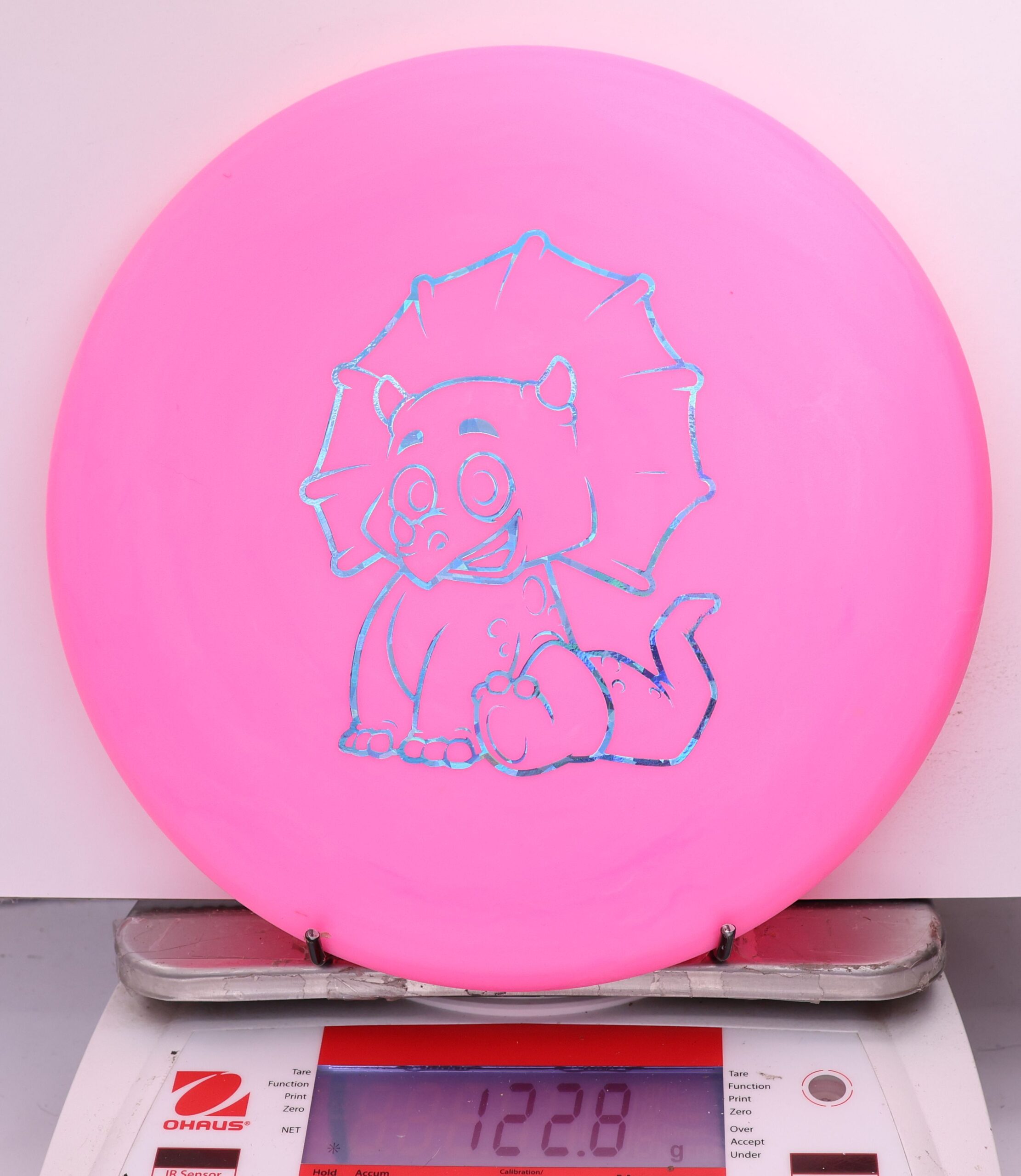 607654 Egg Shell Triceratops - #490 Pink, 123