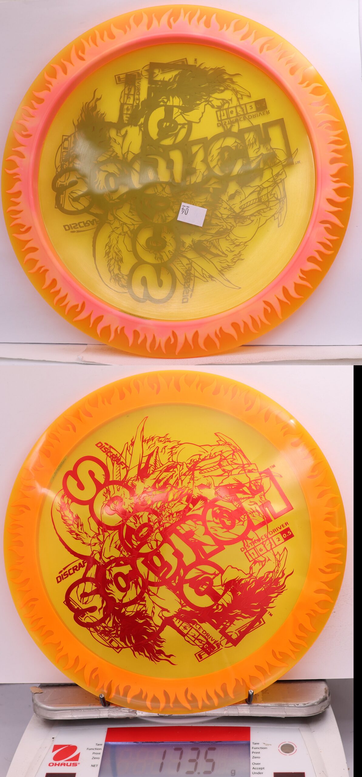 612906 X-Out FuZed Line Scorch - Flames - #04 PnkOrng-Yellow, 174