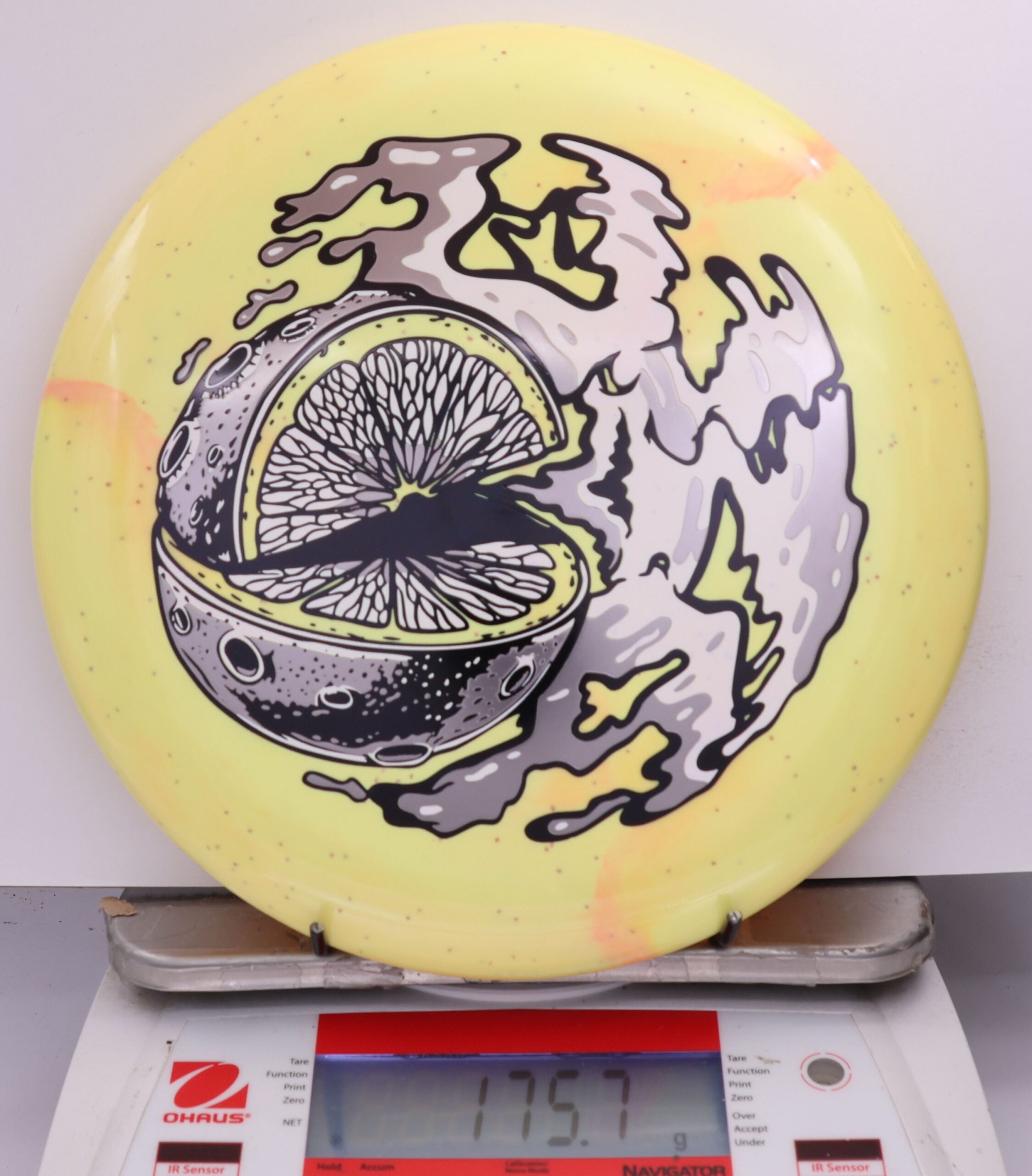 613431 ESP Swirl Sparkle Luna, Paul McBeth Orange Tri-Foil - 2025 Supreme Flight Open - #466 Yellow, 176