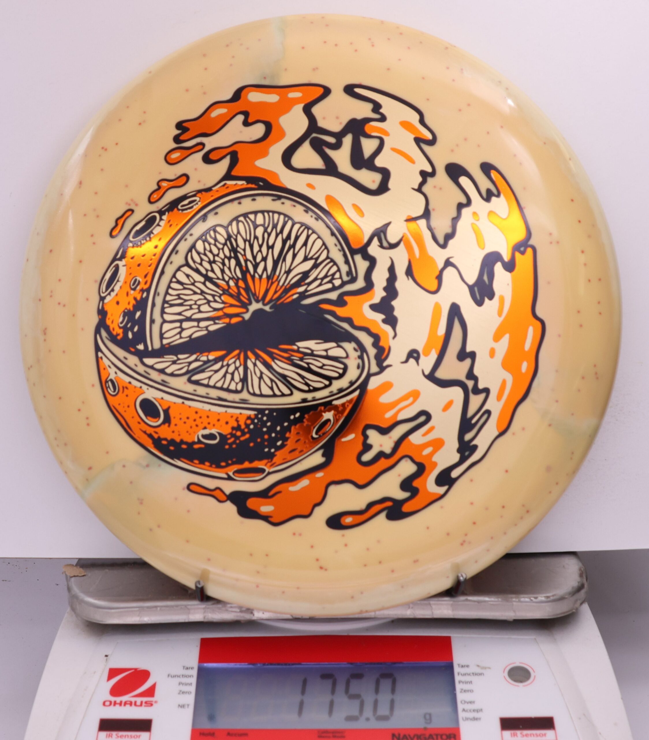 613432 ESP Swirl Sparkle Luna, Paul McBeth Orange Tri-Foil - 2025 Supreme Flight Open - #467 LtOrange, 175