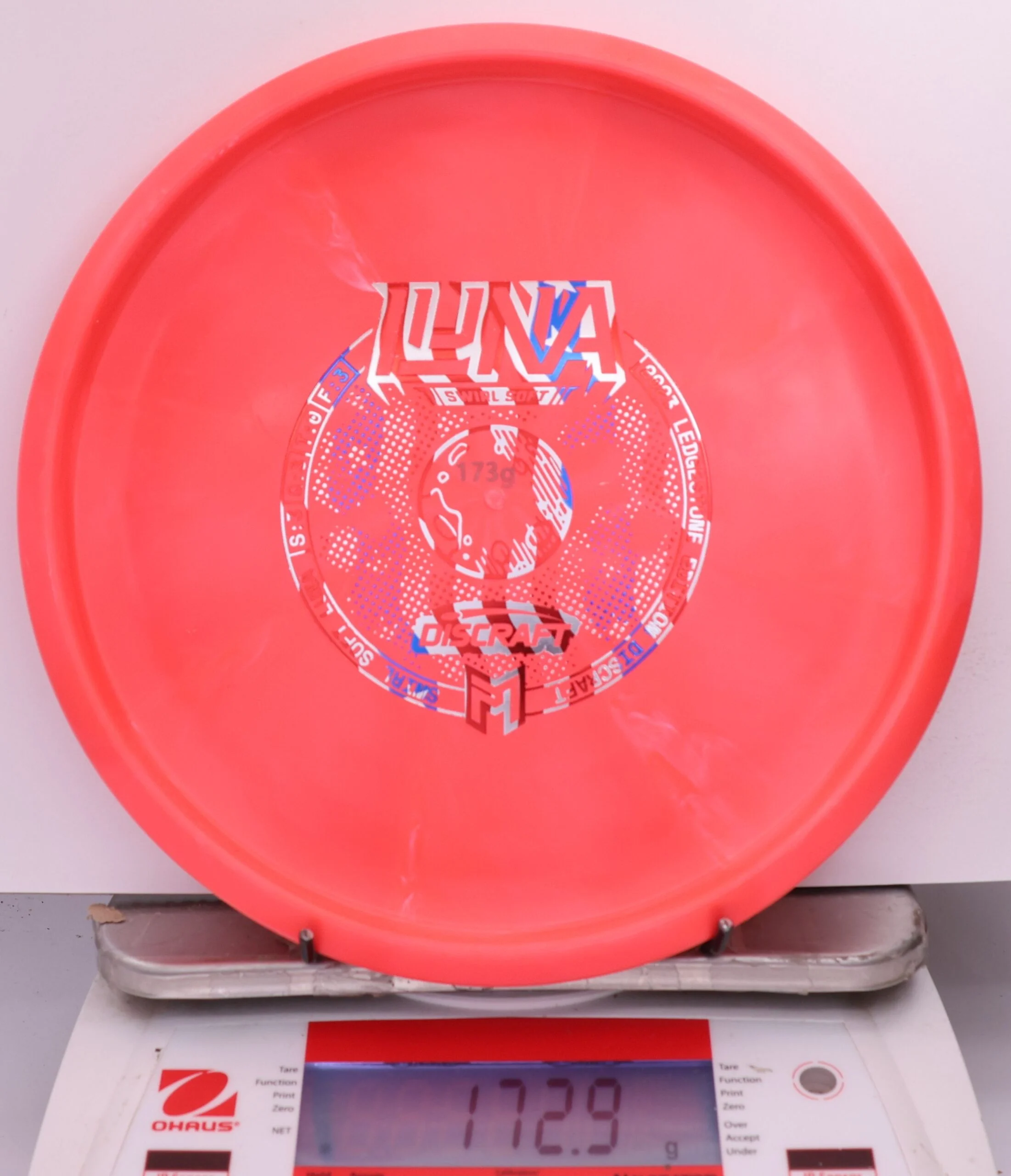 613680 Swirl Soft Luna, Paul McBeth - Bottom Stamp - #472 SoftRed, 173