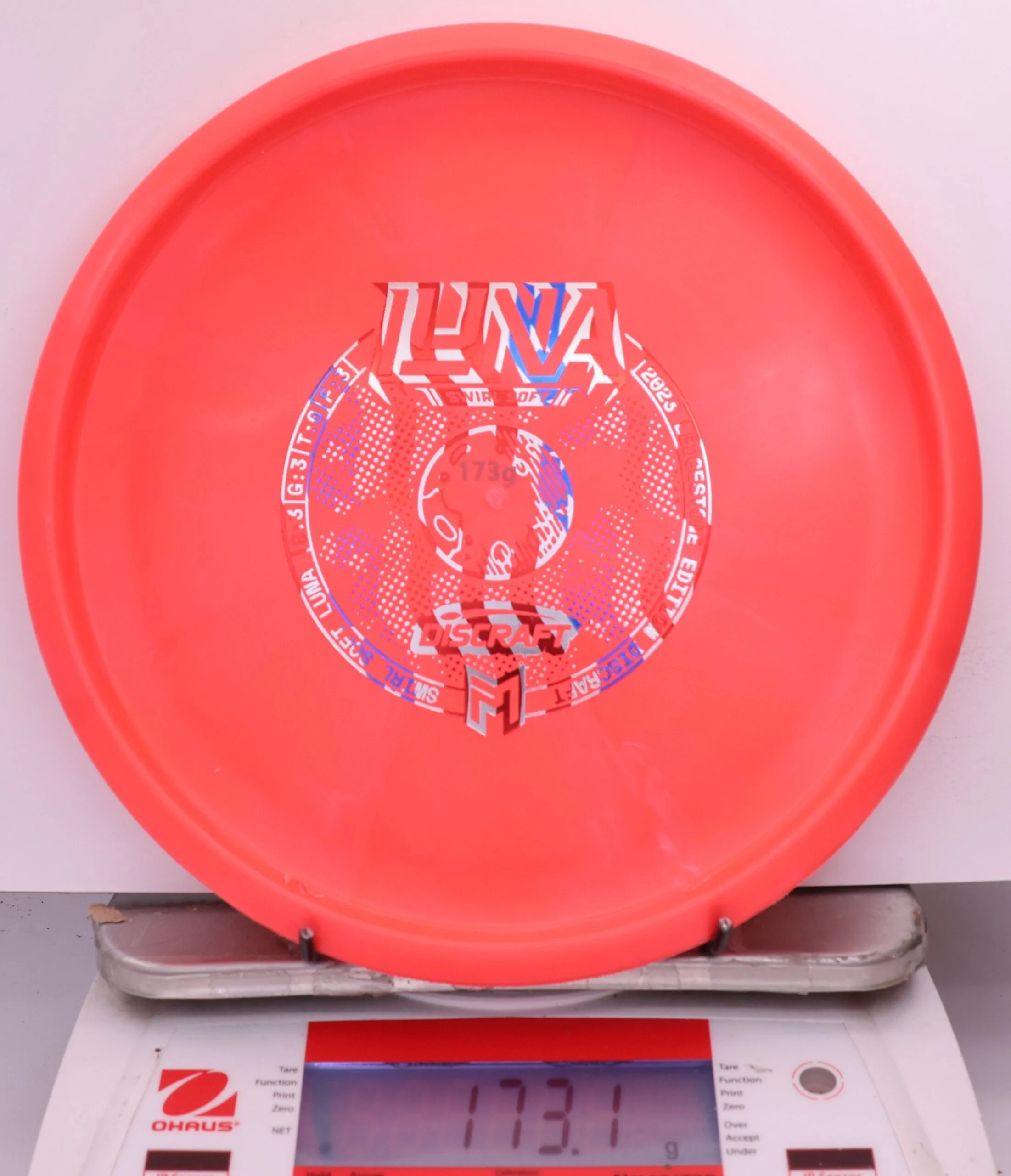 613721 Swirl Soft Luna, Paul McBeth - Bottom Stamp - #479 SoftRed, 173