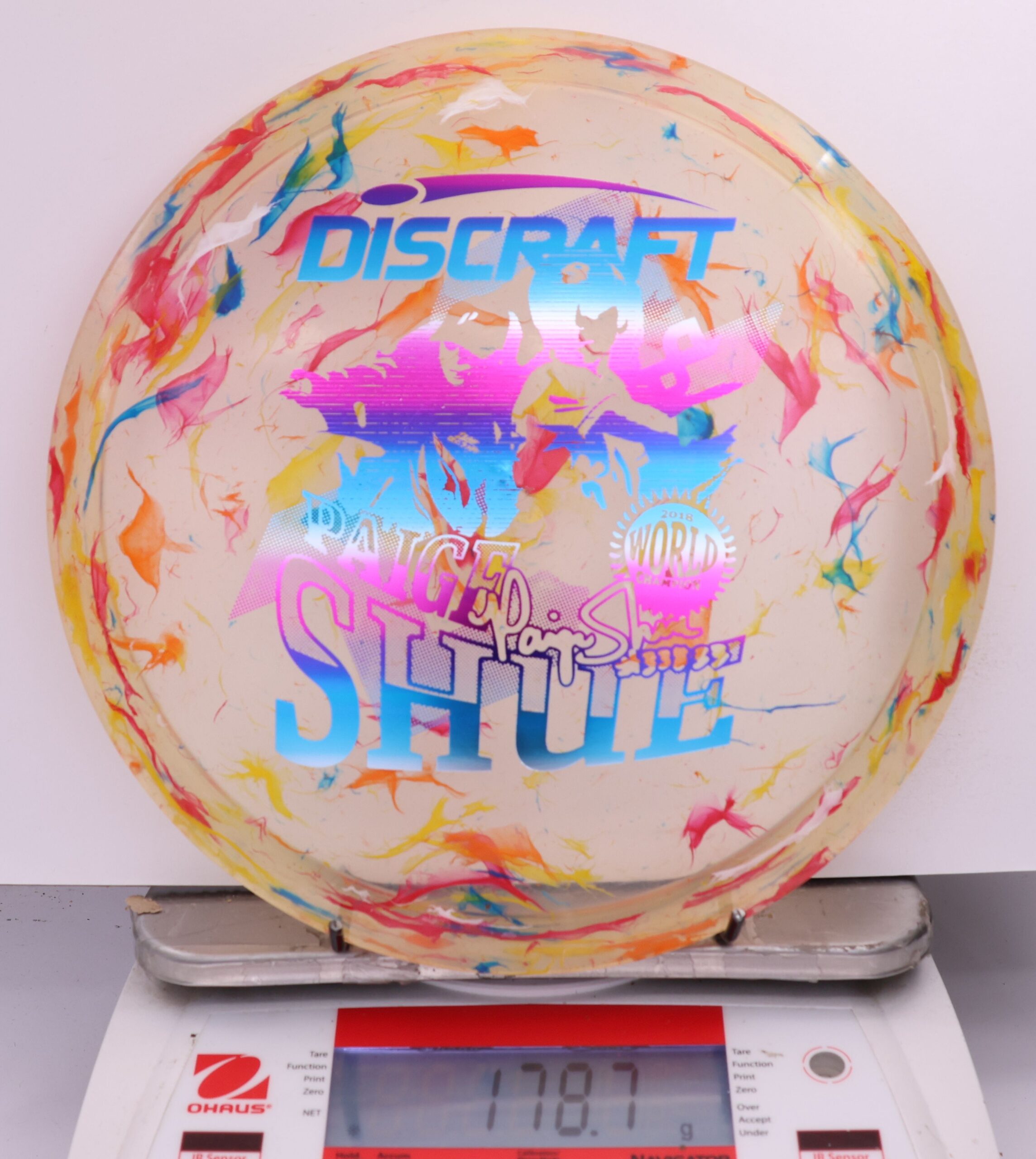 613874 Z FLX Jawbreaker Buzzz SS, Paige Shue - 2025 Ledgestone Edition - #460 PinkOrngYello, 179