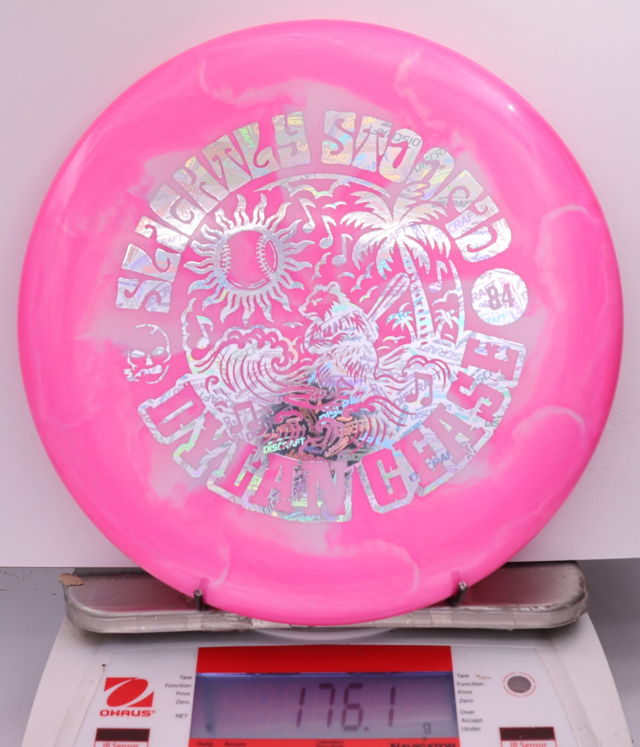 613962 ESP Luna, Slightly Stoopid and Dylan Cease - Bear at Bat - #15 Pink, 176