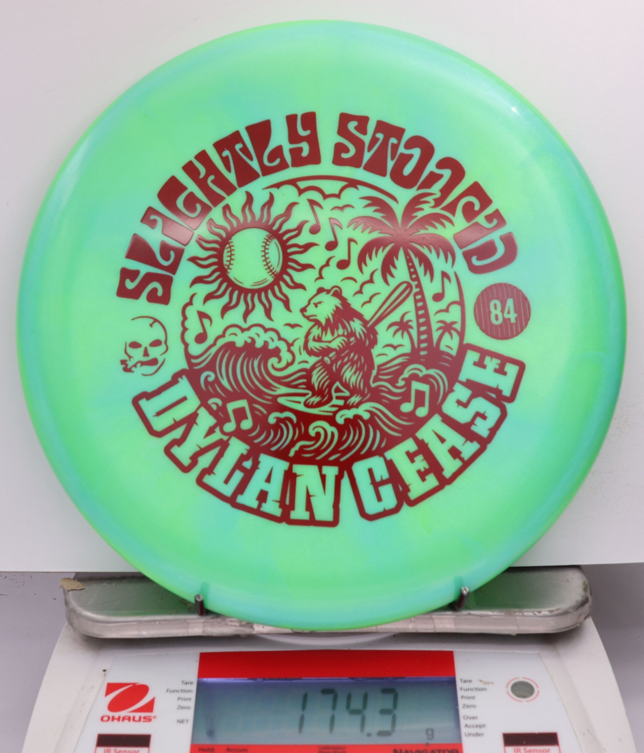 613999 ESP Luna, Slightly Stoopid and Dylan Cease - Bear at Bat - #22 Green, 174