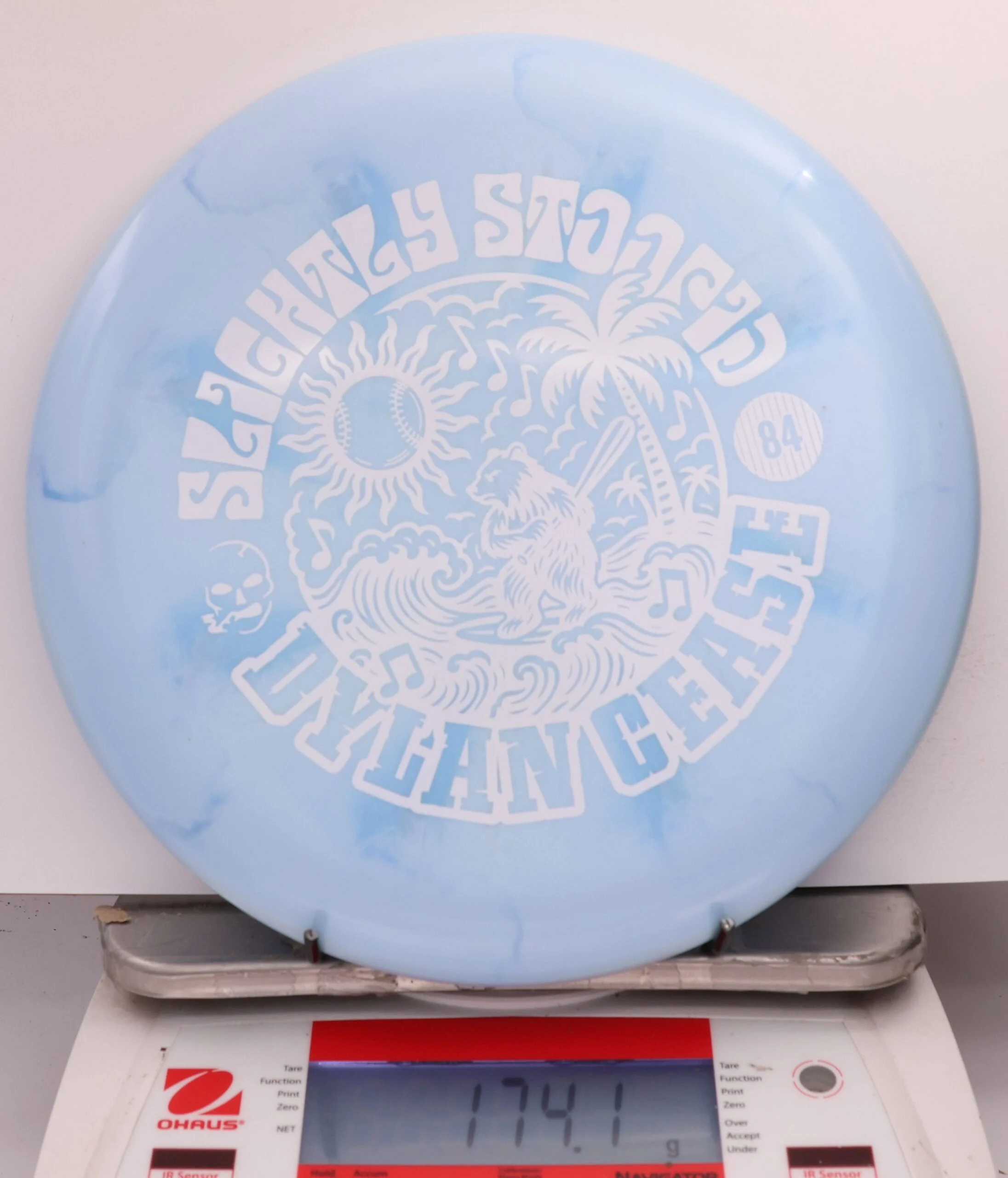 614018 ESP Luna, Slightly Stoopid and Dylan Cease - Bear at Bat - #28 LtBlue, 174