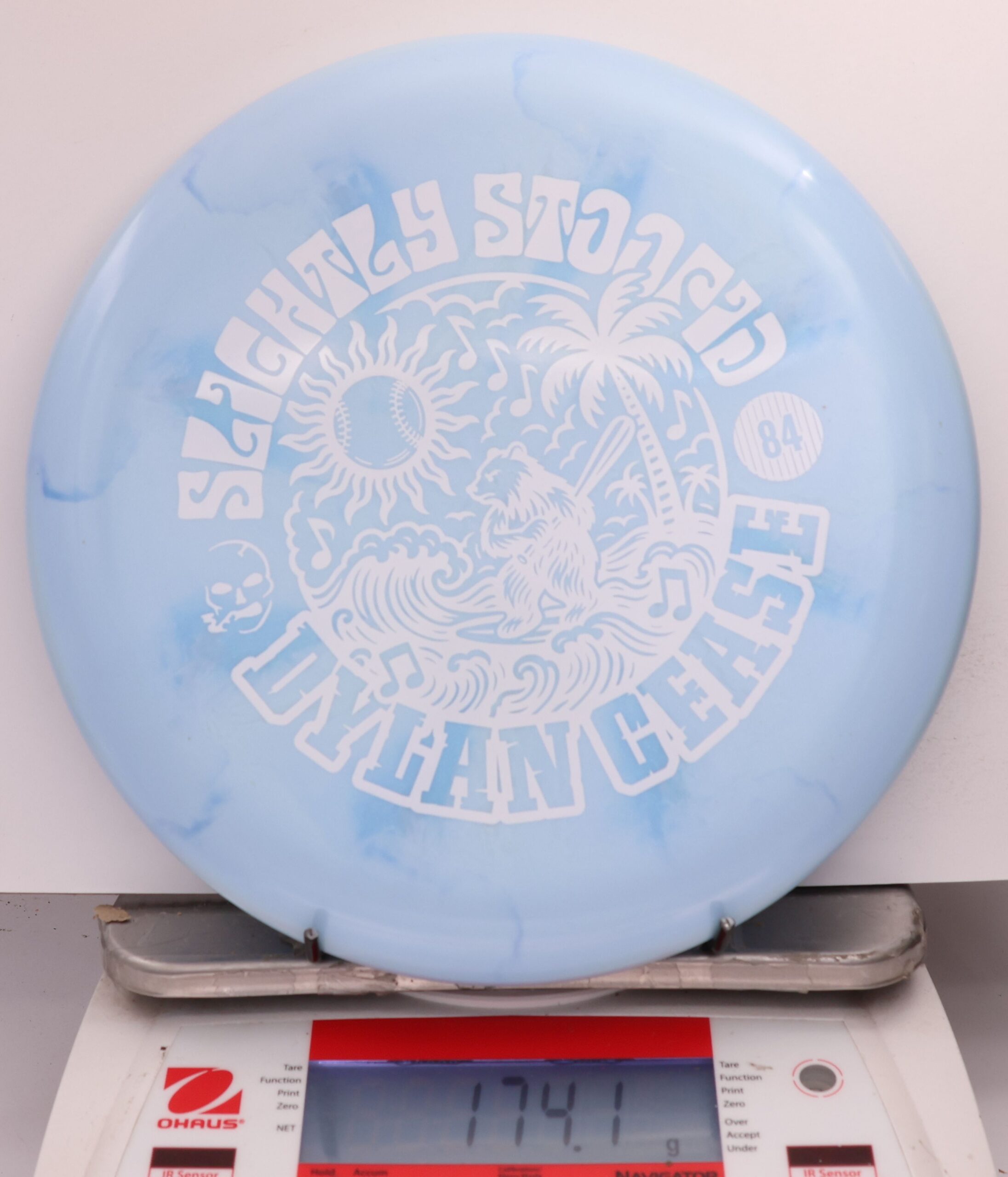 614018 ESP Luna, Slightly Stoopid and Dylan Cease - Bear at Bat - #28 LtBlue, 174