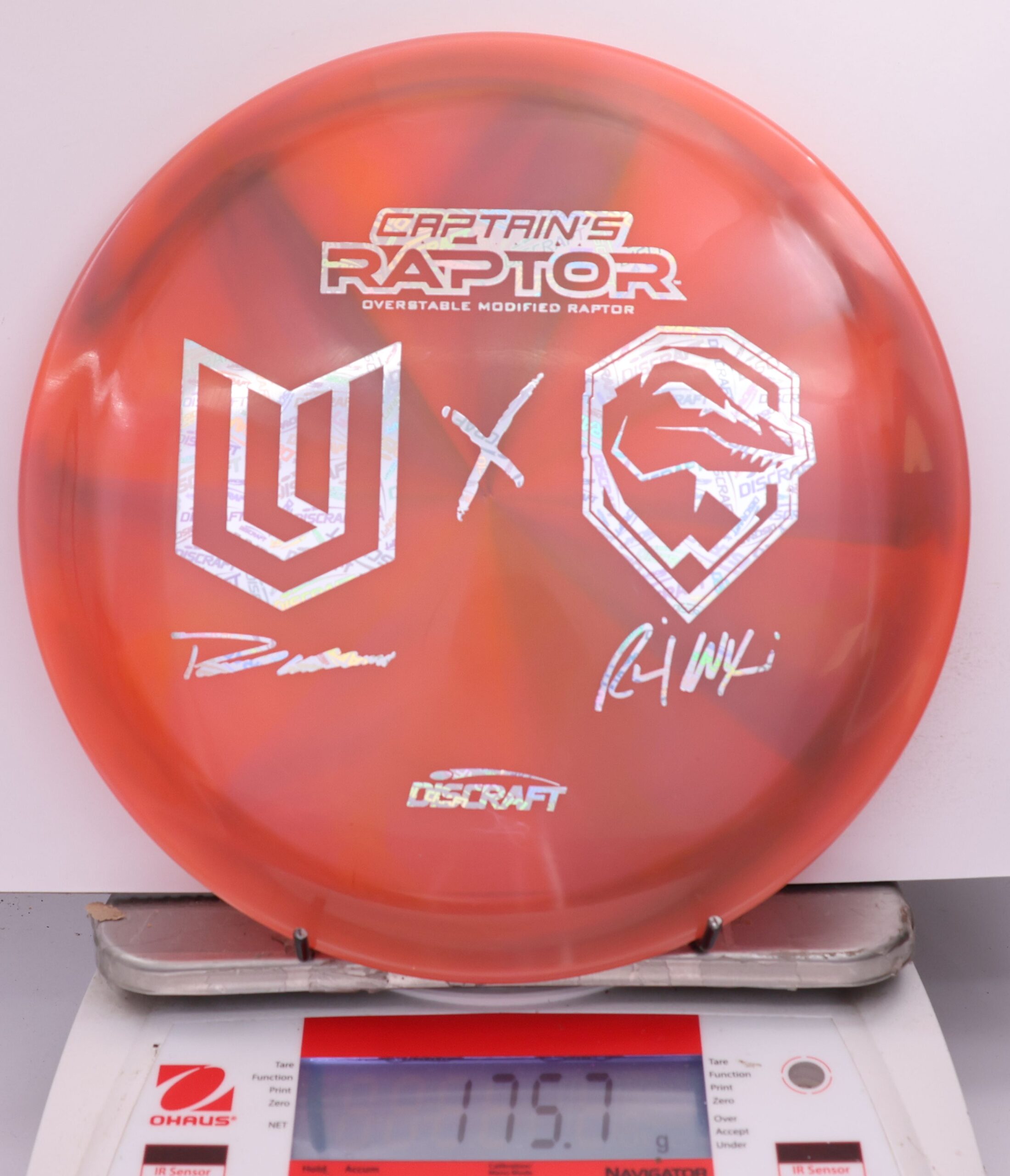 614290 Z Swirl Captain's Raptor, Ulibarri x Wysocki Collab Edition - #460 RedOrange, 176