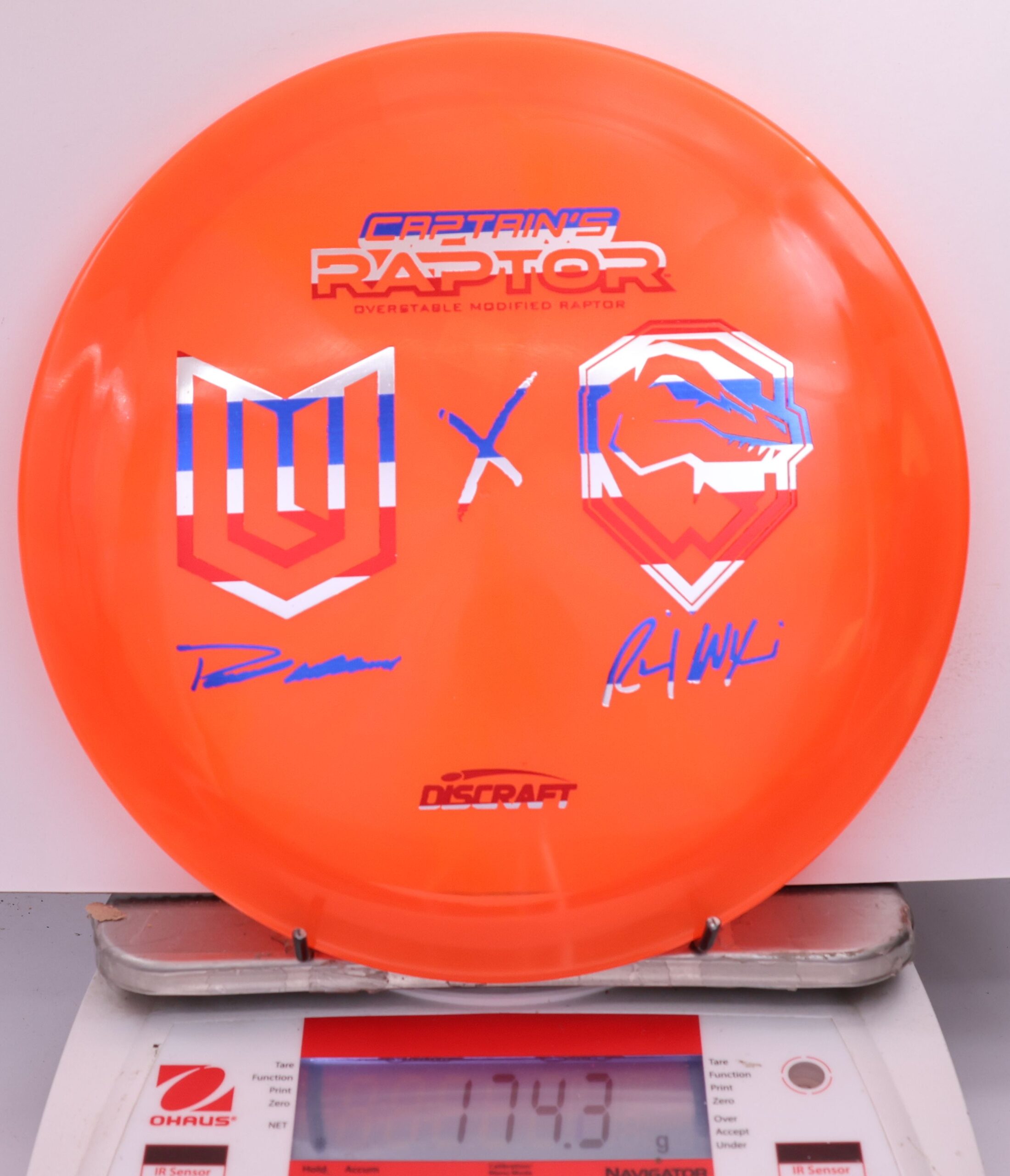 614341 Z Swirl Captain's Raptor, Ulibarri x Wysocki Collab Edition - #471 Orange, 174