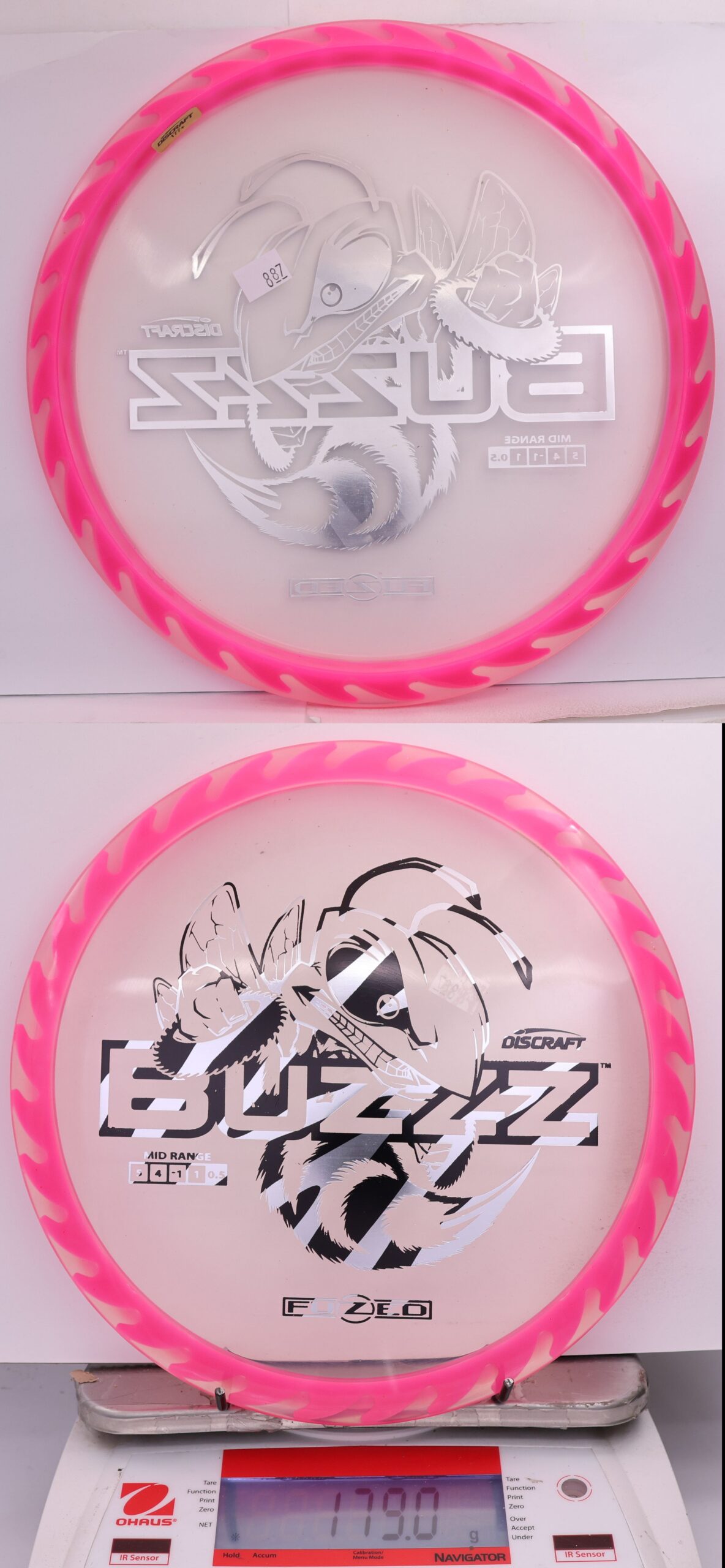 614956 FuZed Line Buzzz - Buzzzsaw - #887 Clear-Pink, 179