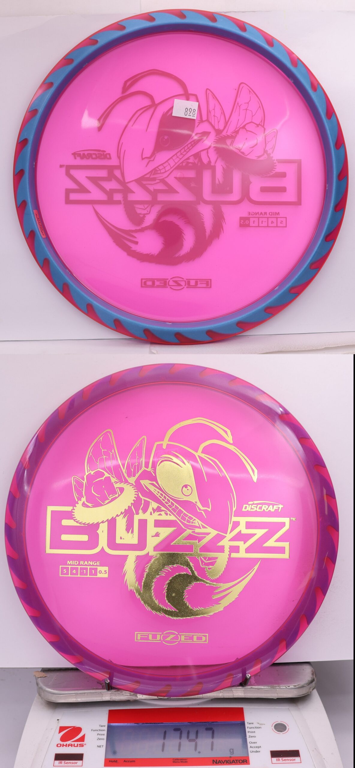 615012 FuZed Line Buzzz - Buzzzsaw - #898 Pink-DkBlue, 175
