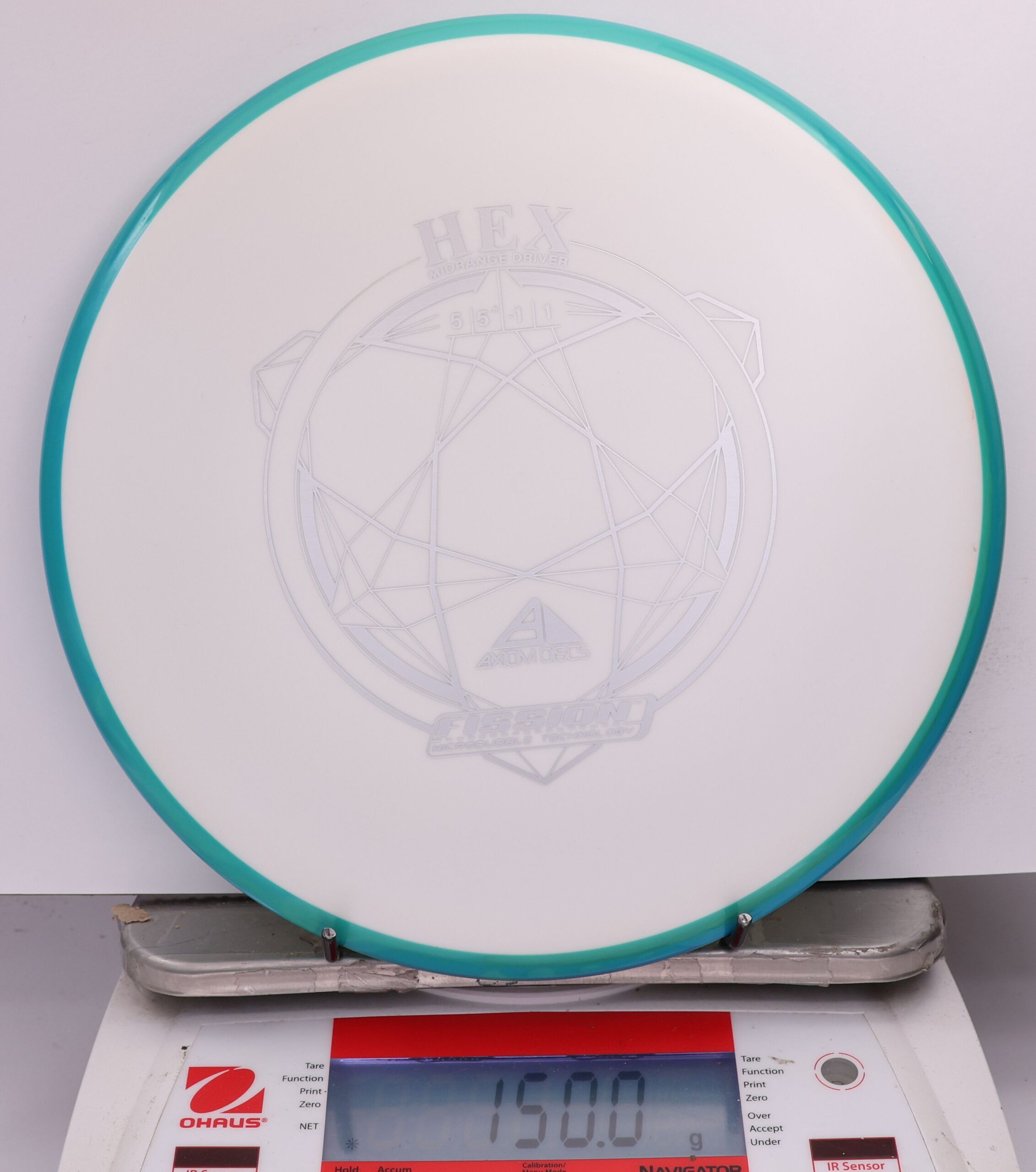 615517 Fission Hex - #35 Teal-White, 150