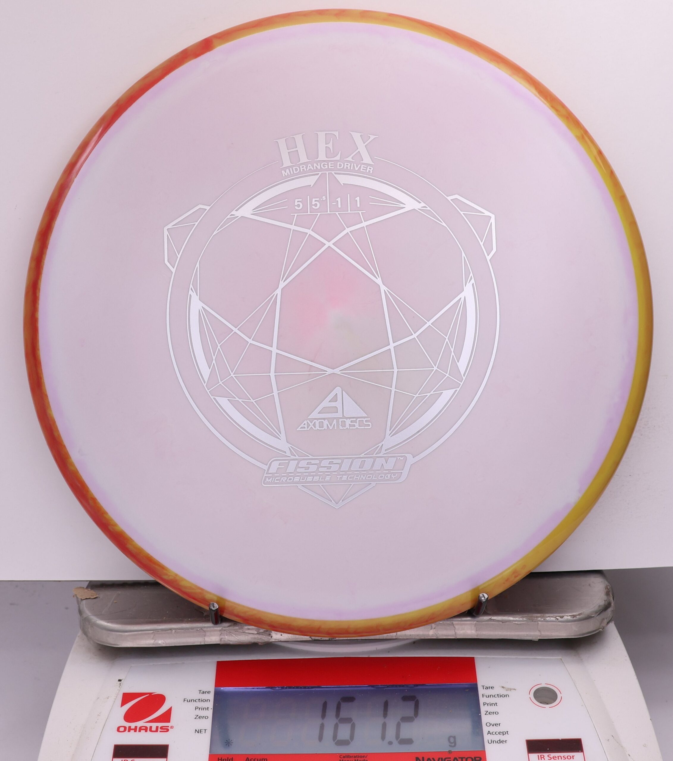 615518 Fission Hex - #36 RedOrng-LtPurple, 161