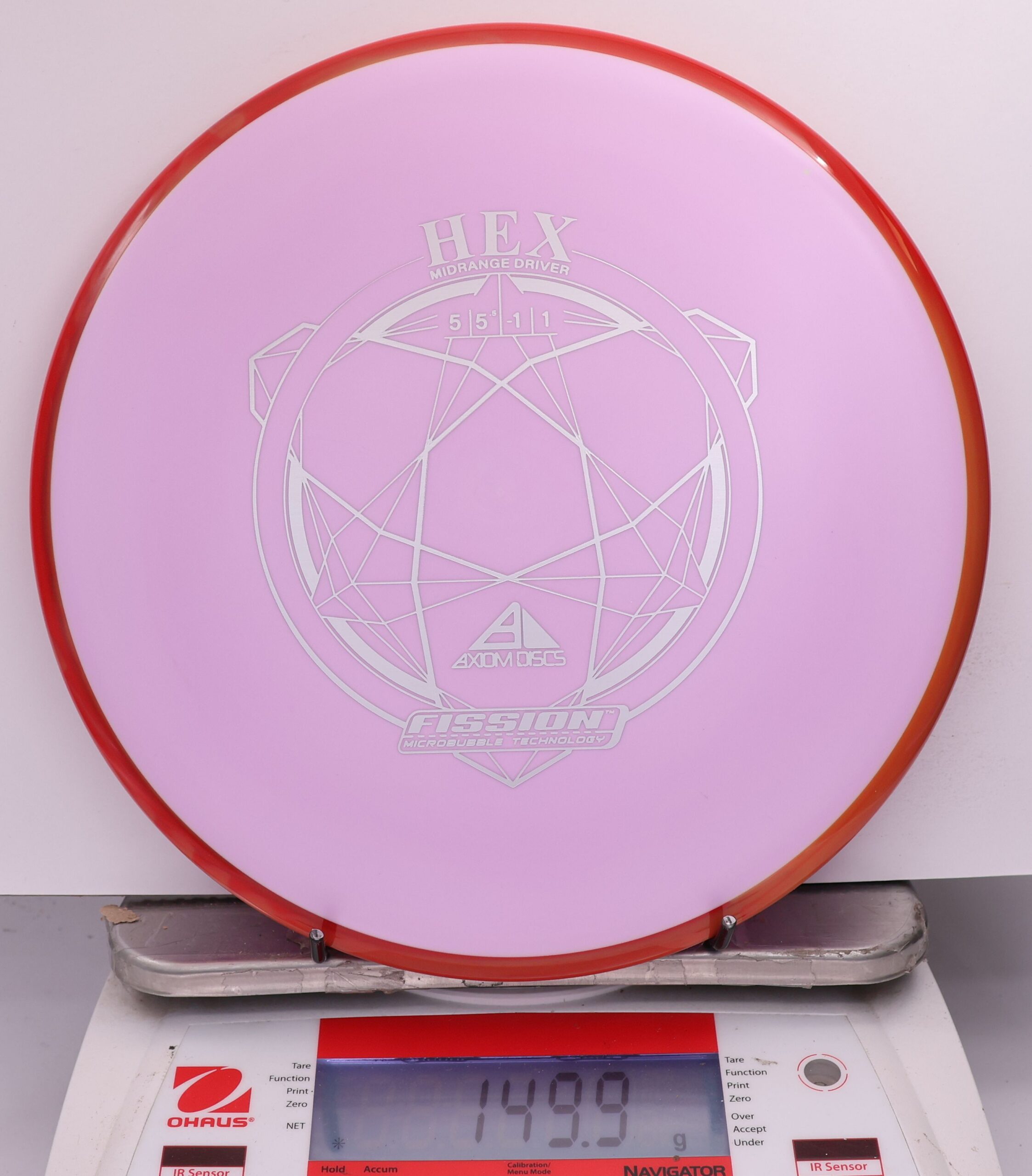 615538 Fission Hex - #41 REd-LtPurple, 150
