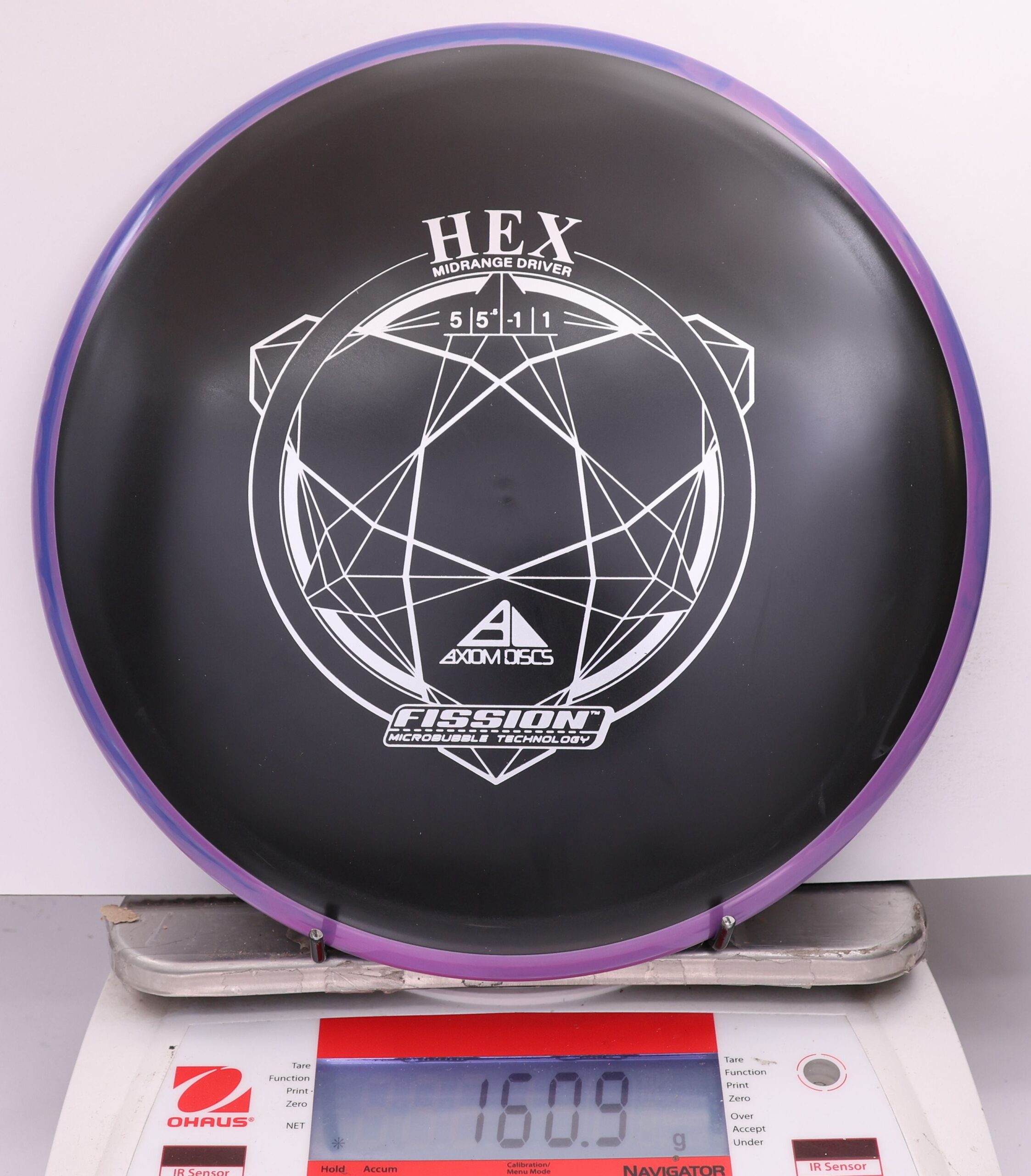 615557 Fission Hex - #45 Purple-Black, 161