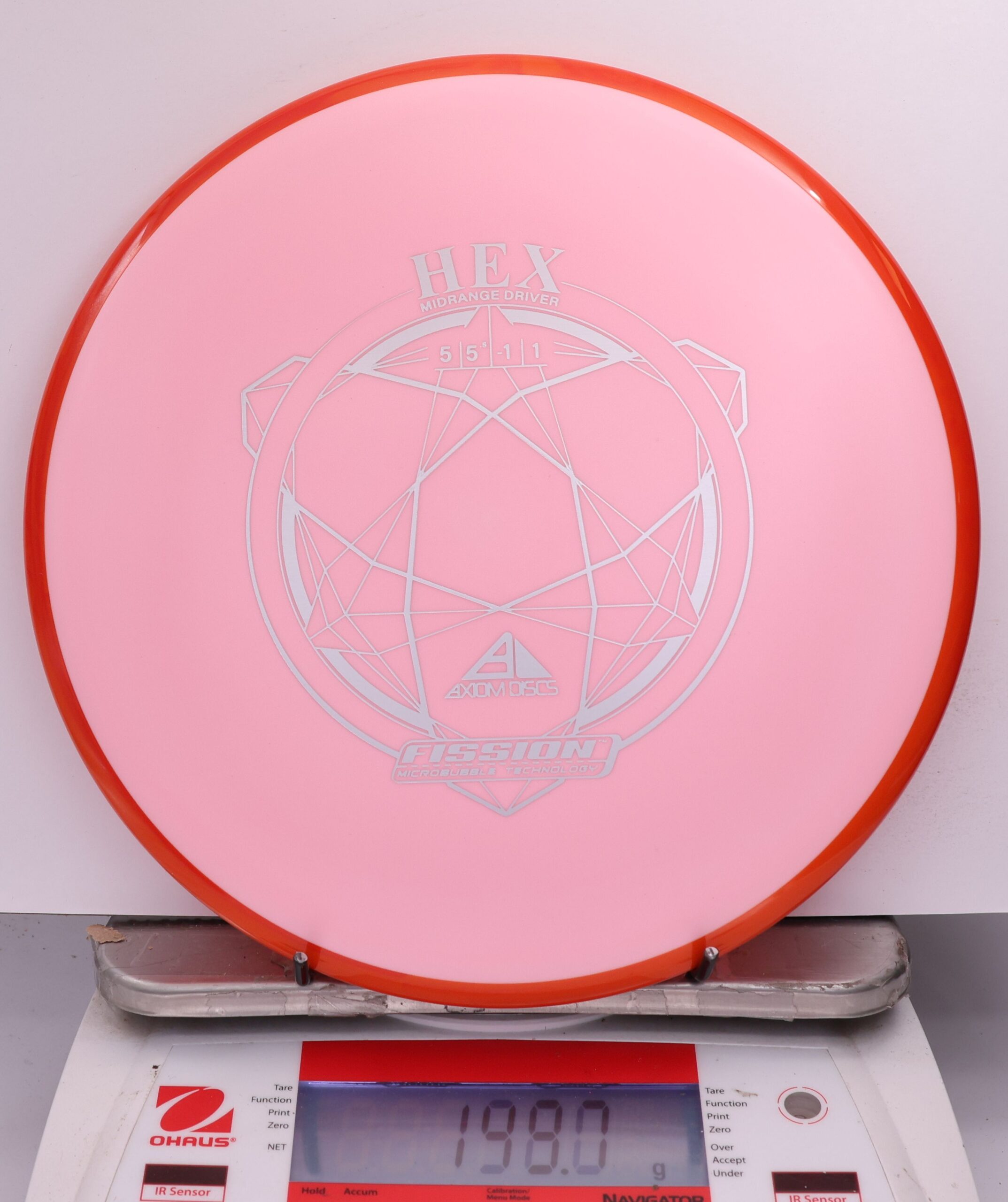 615581 Fission Hex - #54 RedOrng-Pink, 150