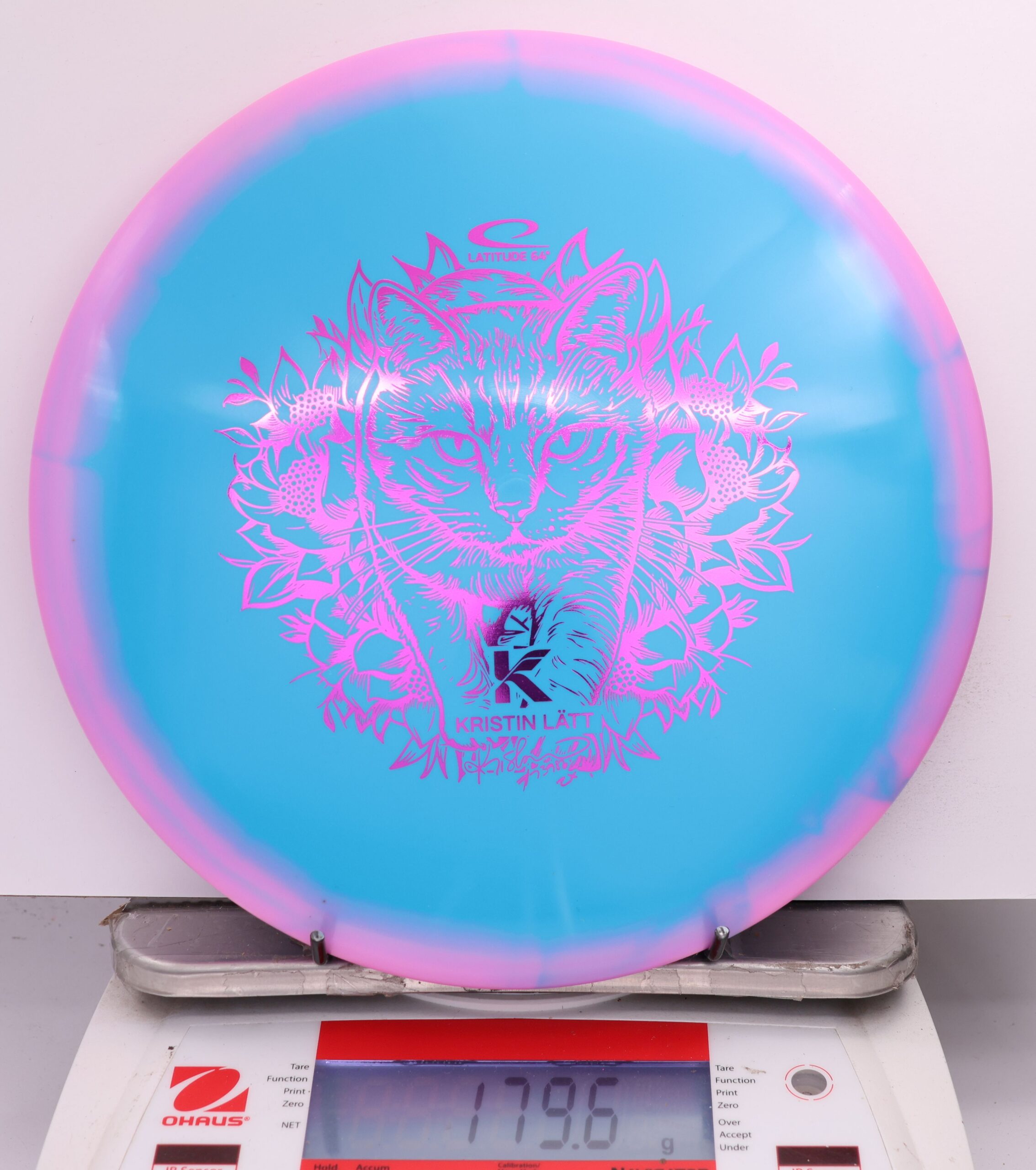 617031 Gold Orbit Claymore, Kristin Lätt 2025 Tour Series - #407 Pink-Blue, 180