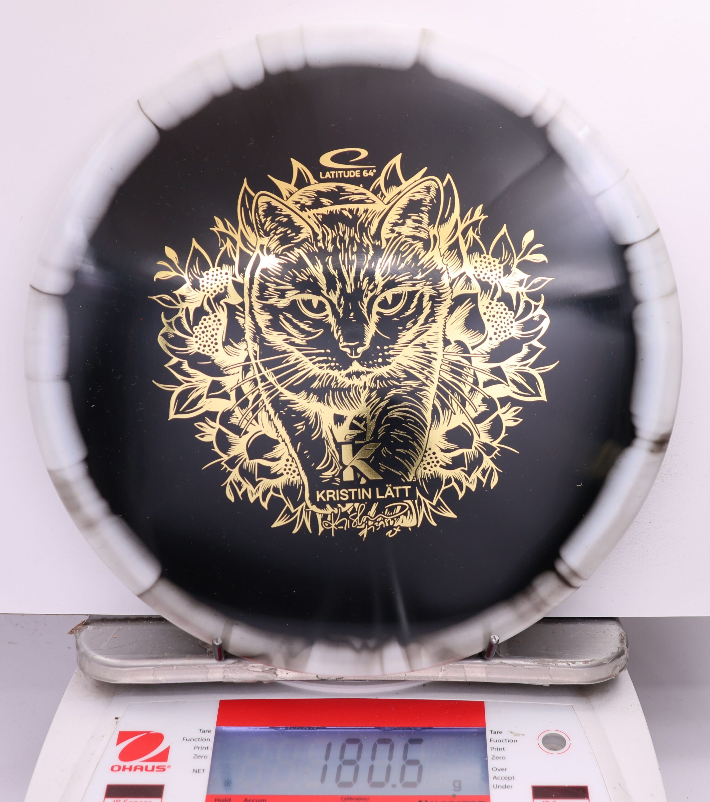 617048 Gold Orbit Claymore, Kristin Lätt 2025 Tour Series - #412 White-Black, 181