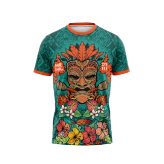 Marshall Street Tiki Mask Jersey - Thought Space Athletics