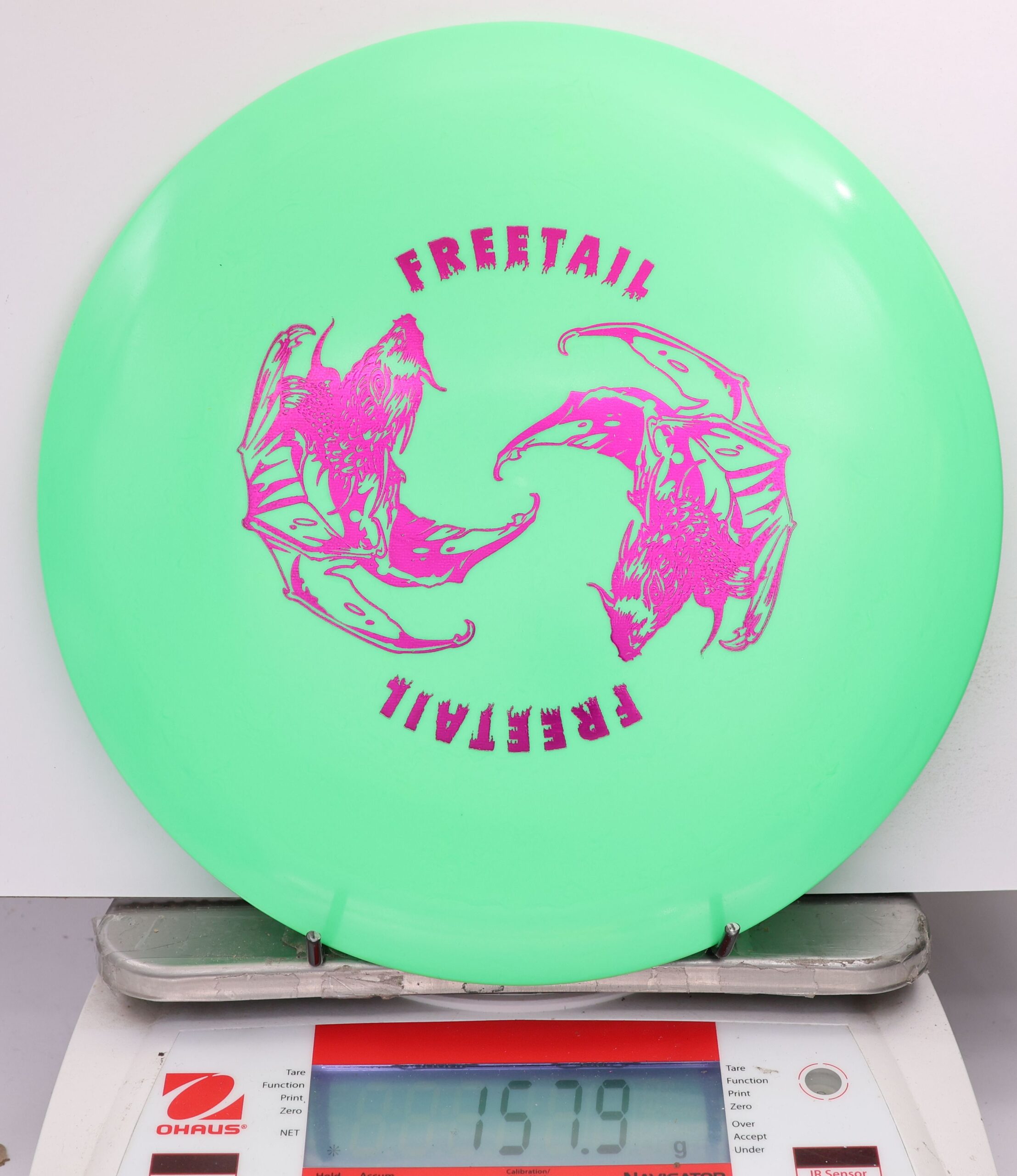 618301 Lightweight Apex Freetail, Ying Yang Bats - #06 LtGreen, 158