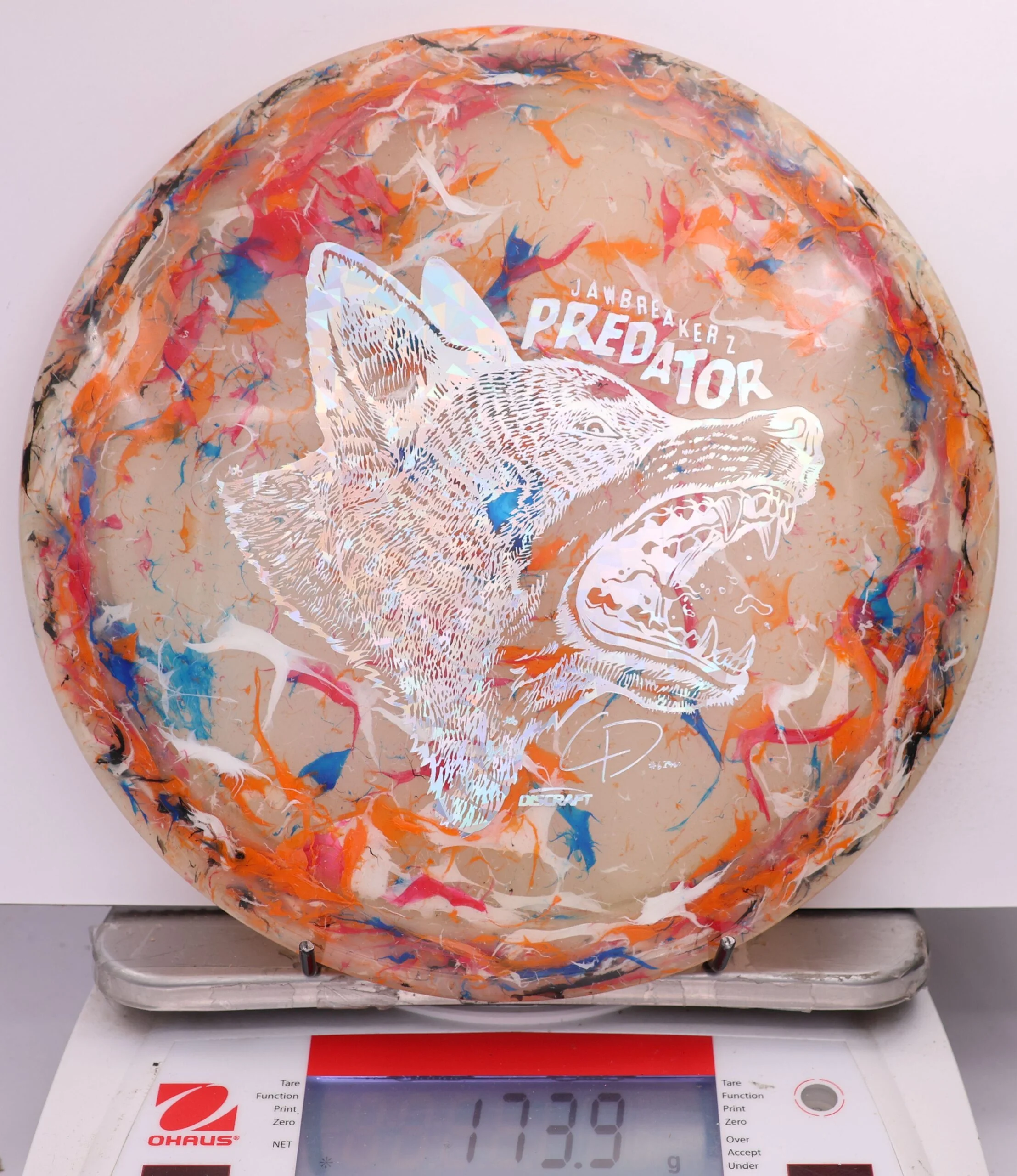 618410 Z FLX Jawbreaker Predator, Chris Dickerson - #02 OrangeRedish, 174