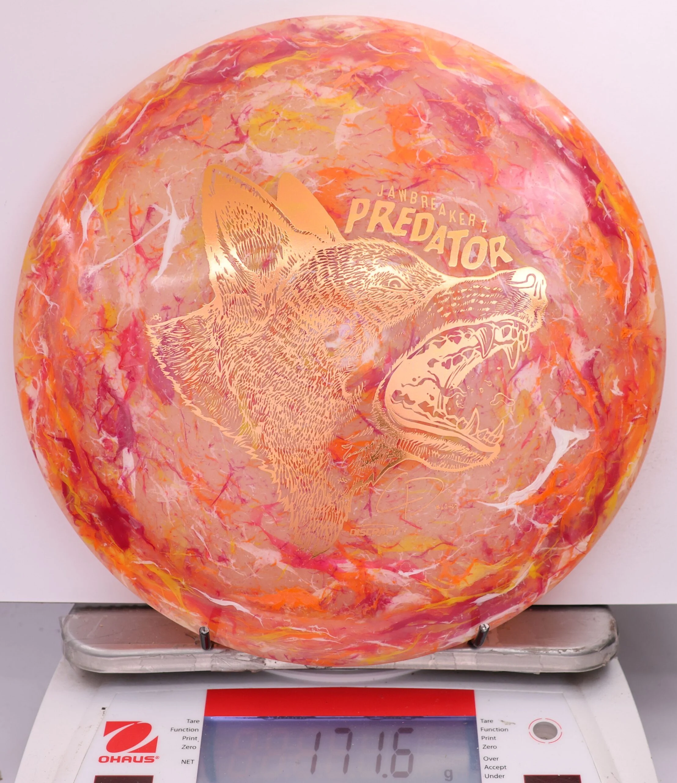 618426 Z FLX Jawbreaker Predator, Chris Dickerson - #05 OrangeRedish, 172