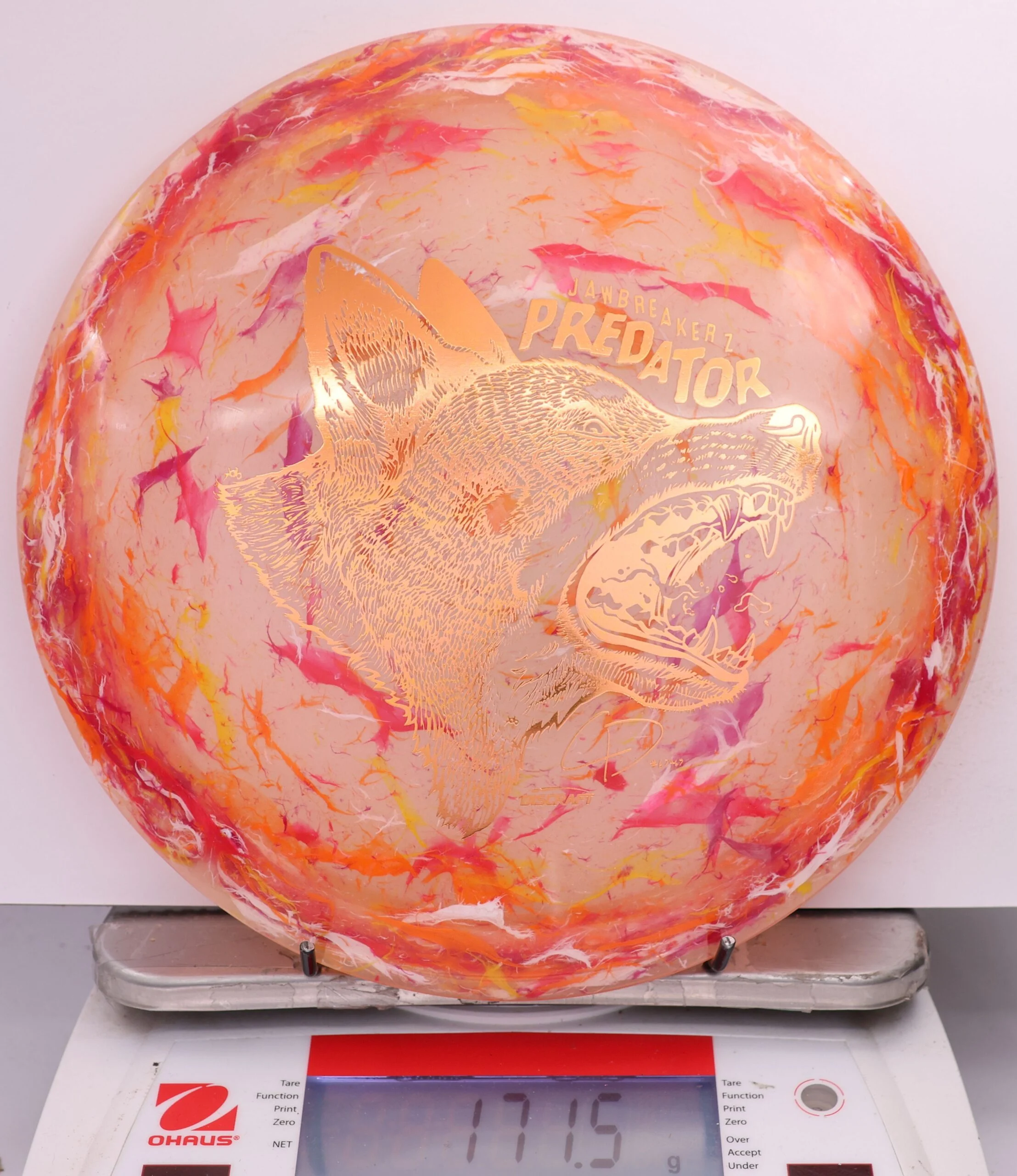 618427 Z FLX Jawbreaker Predator, Chris Dickerson - #06 OrangeRedish, 172