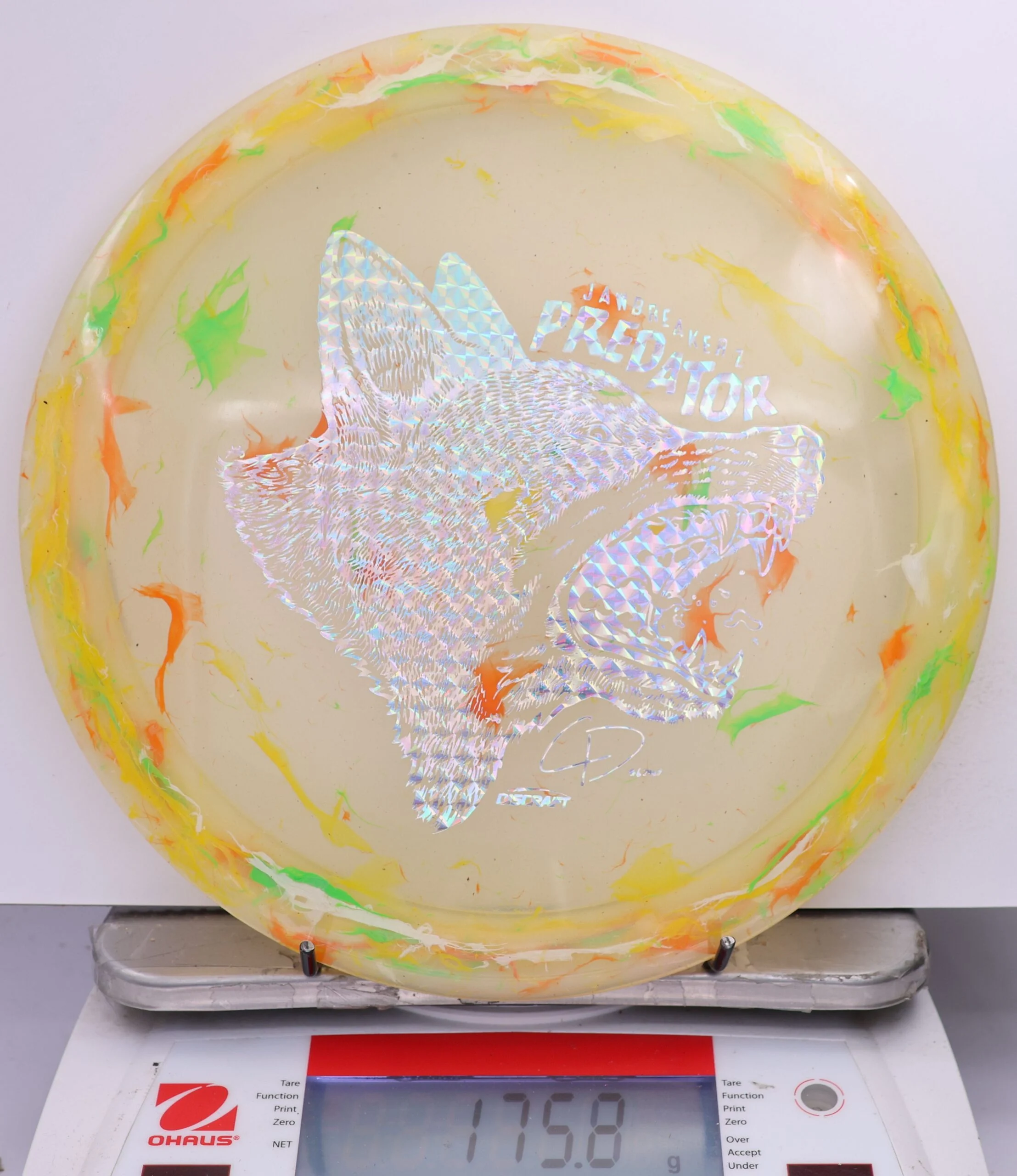 618442 Z FLX Jawbreaker Predator, Chris Dickerson - #11 Yellowish, 176