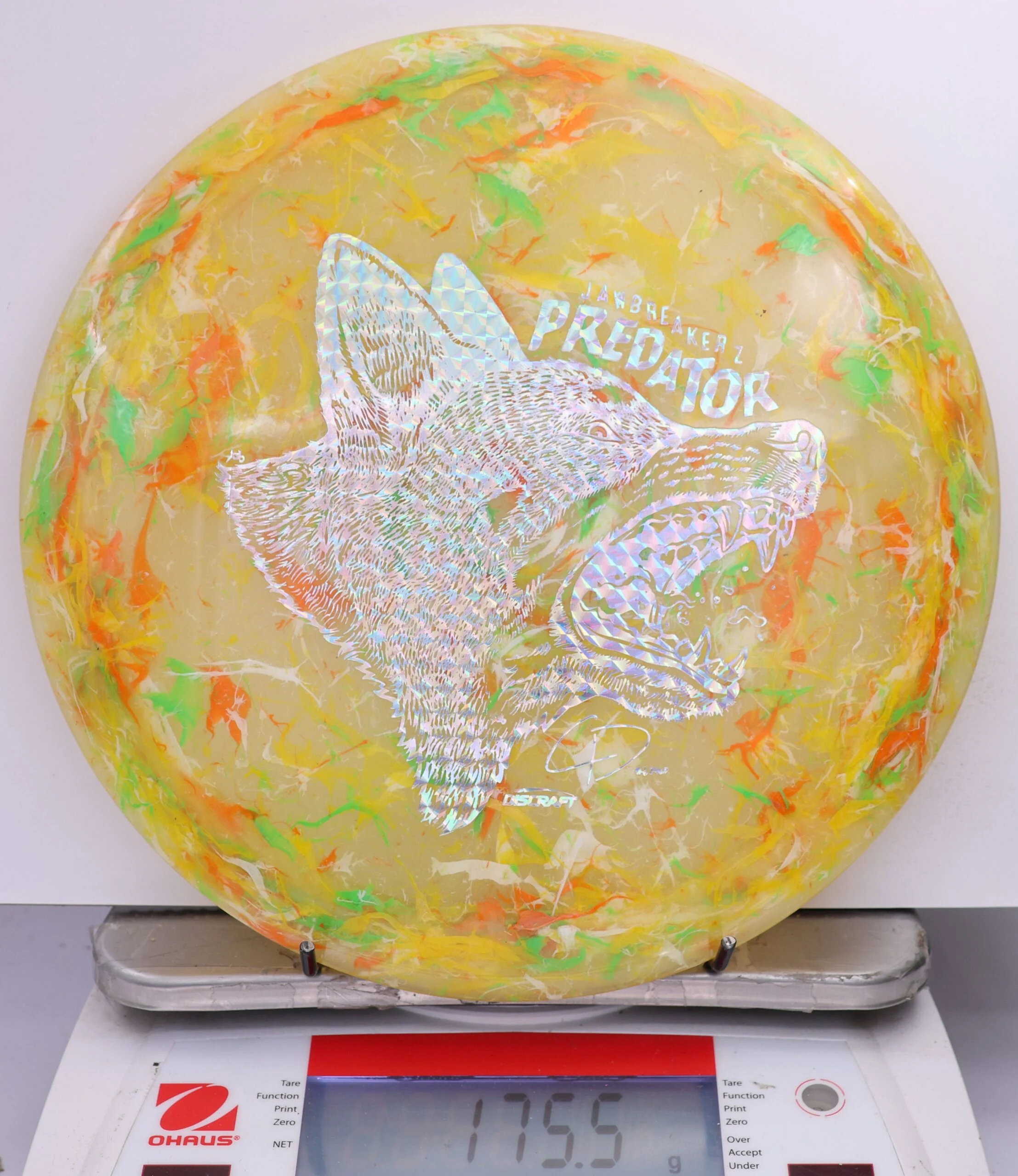 618443 Z FLX Jawbreaker Predator, Chris Dickerson - #12 Yellowish, 176