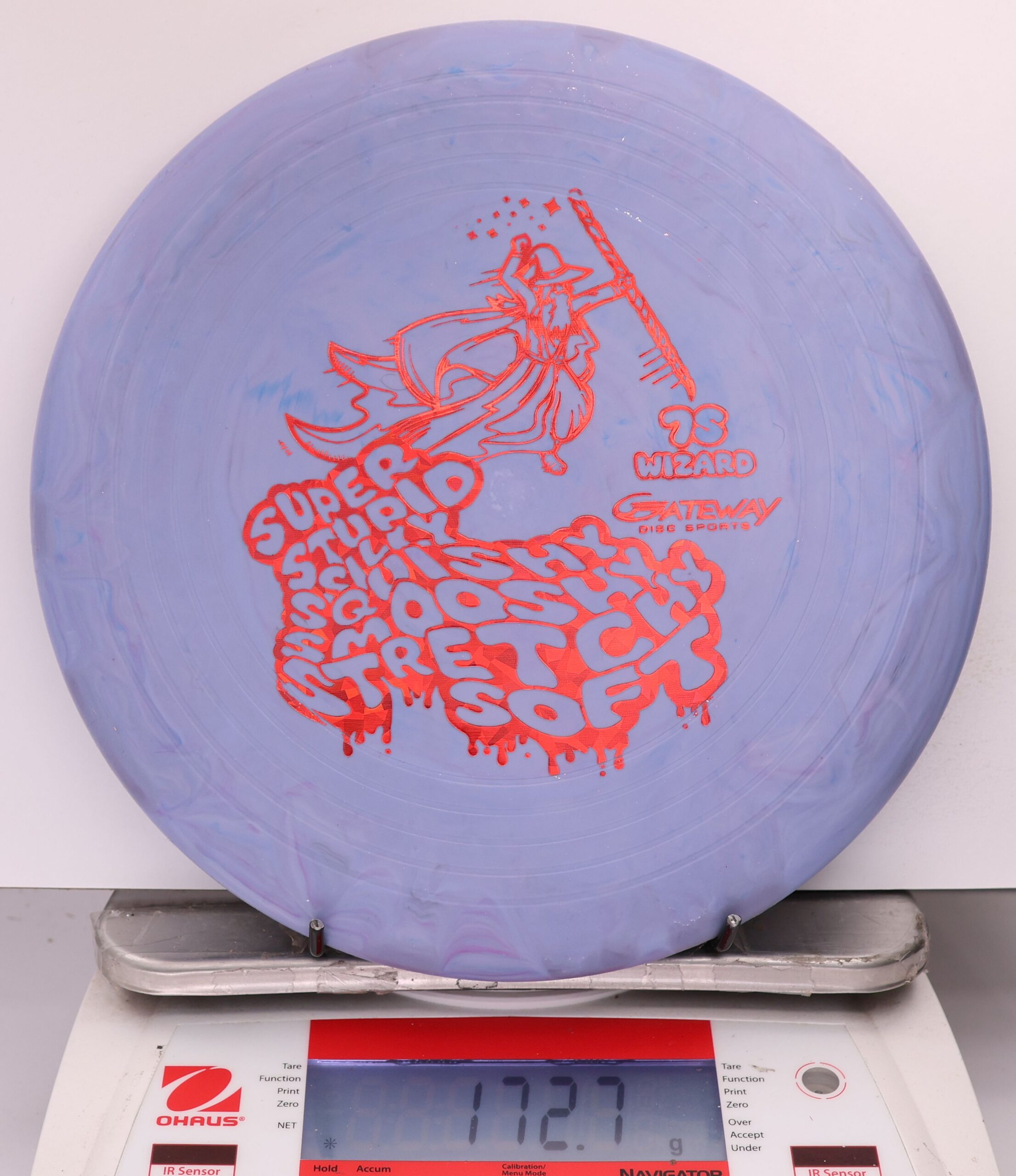 618709 7S SureGrip Wizard, Ribbed - #04 Purple, 173