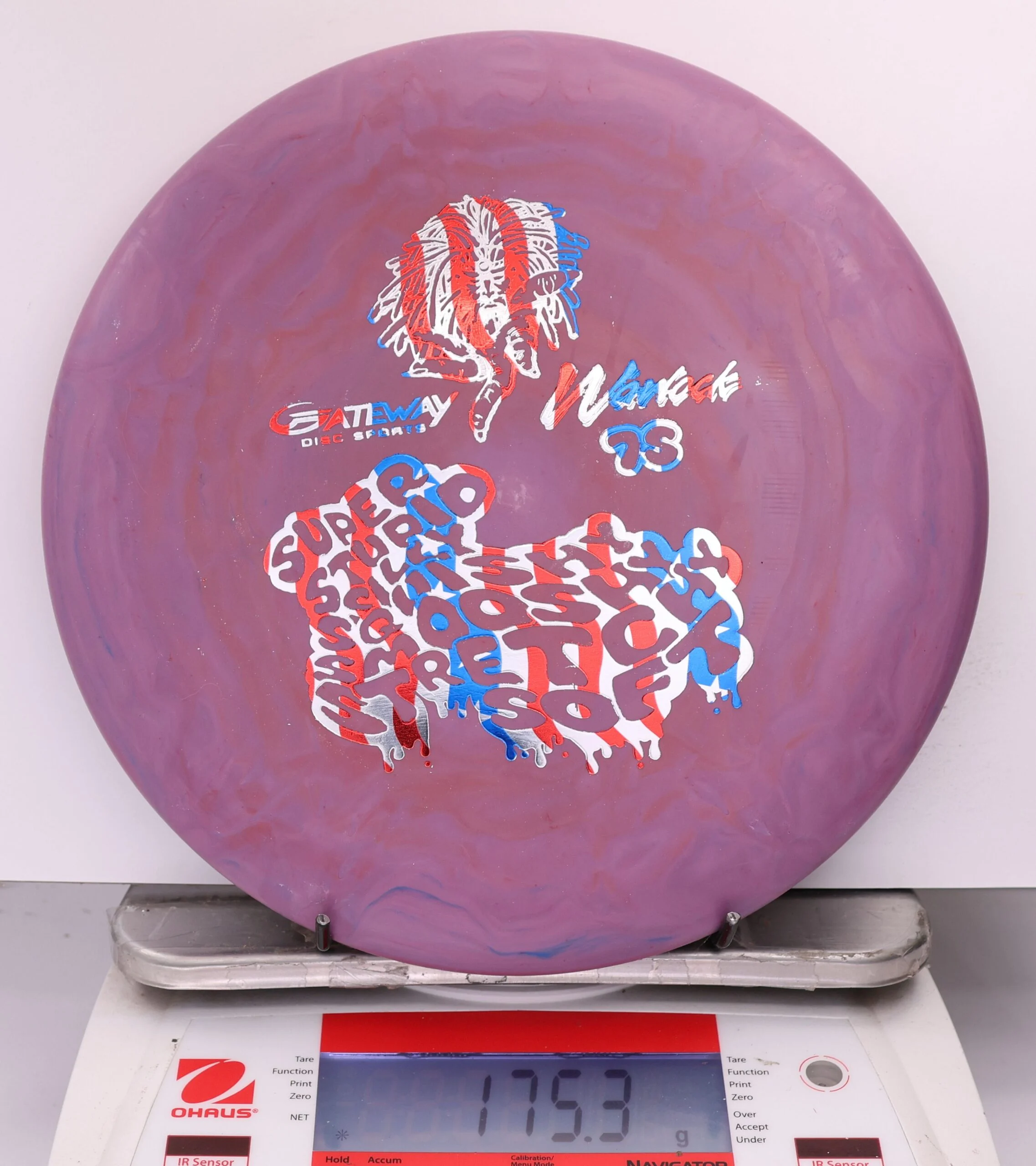 618907 7S SureGrip Warlock - #10 Purple, 175