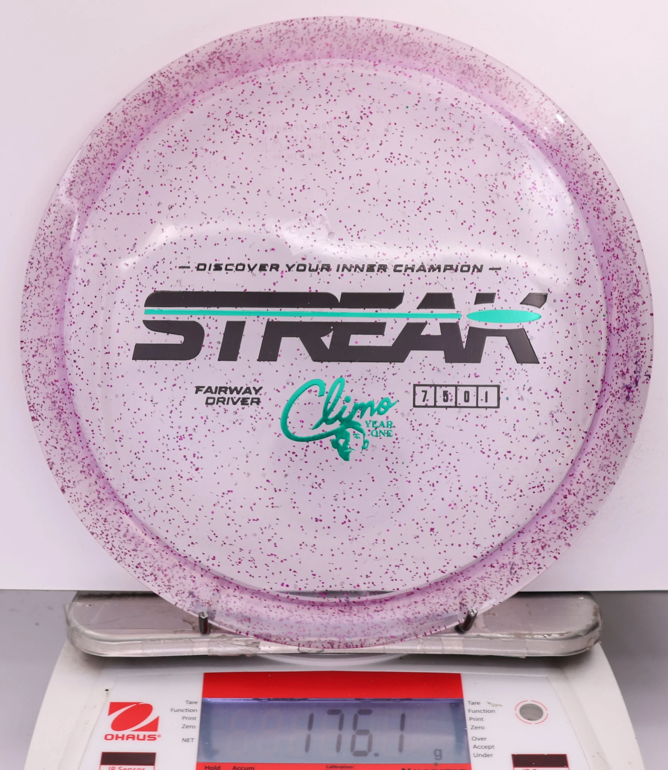 621560 Victory Line Sparkle Streak, Ken Climo Year One - #01 Purple, 176