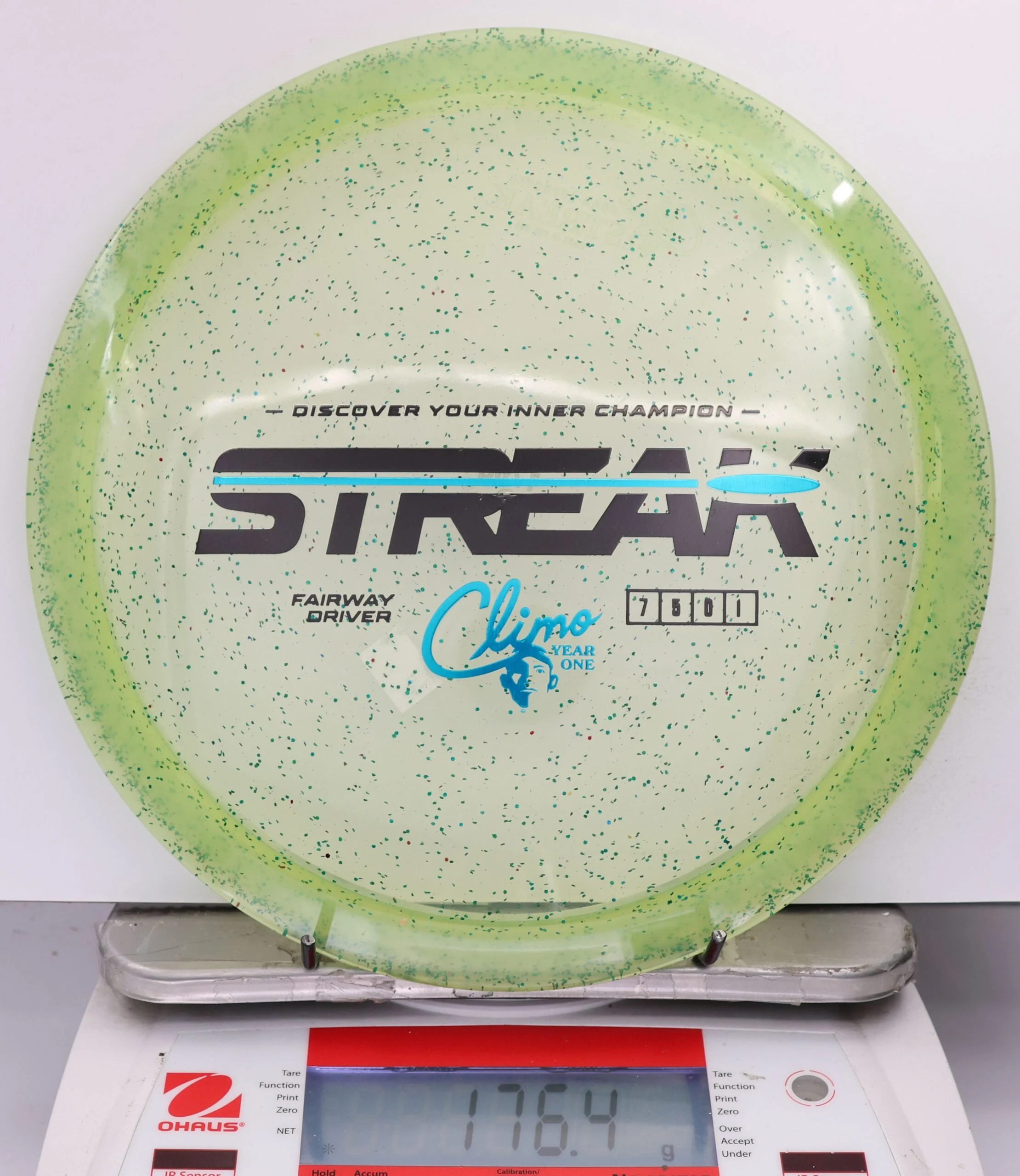 621628 Victory Line Sparkle Streak, Ken Climo Year One - #07 Green, 176