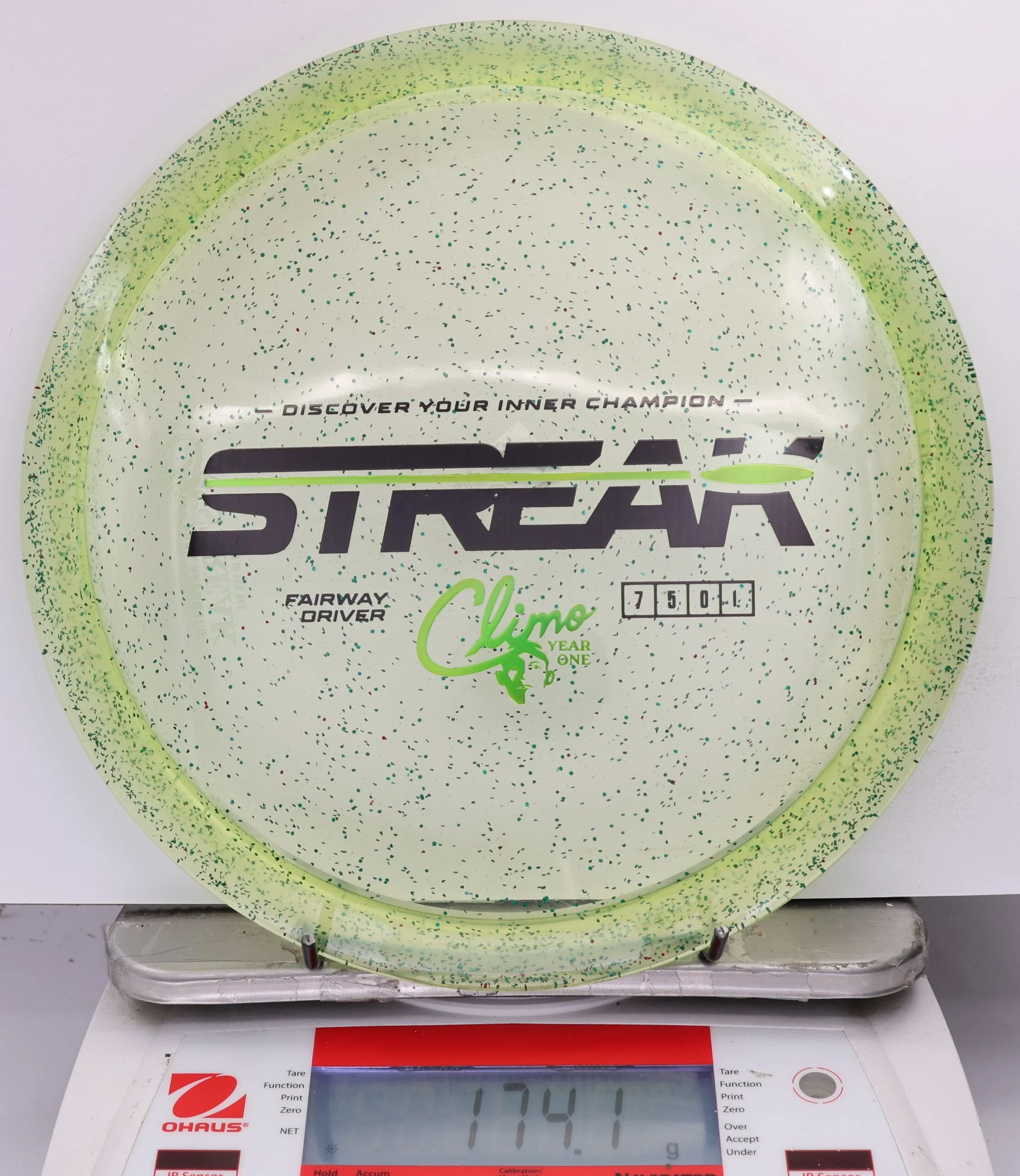 621696 Victory Line Sparkle Streak, Ken Climo Year One - #45 Green, 174