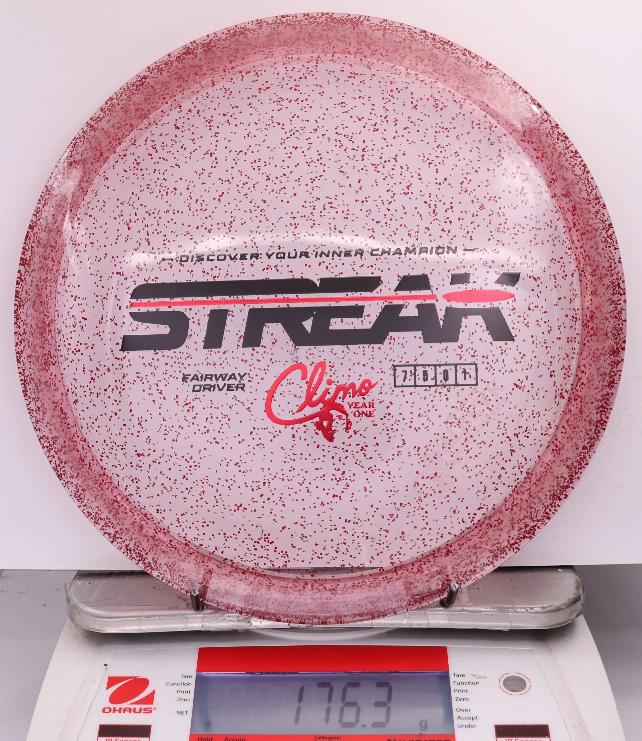 621764 Victory Line Sparkle Streak, Ken Climo Year One - #55 Red, 176