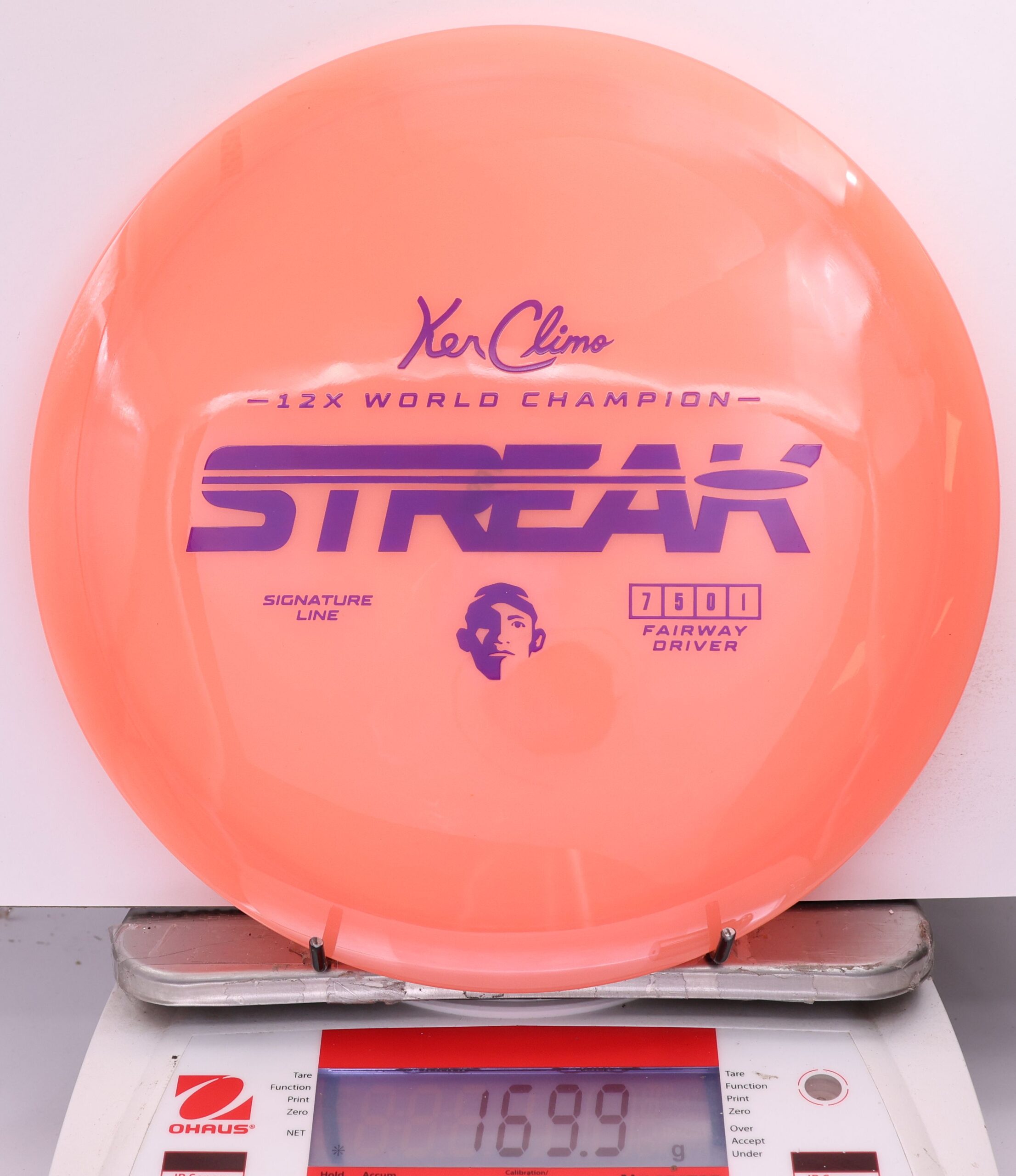 621826 Signature Line Streak - #49 Orange, 170