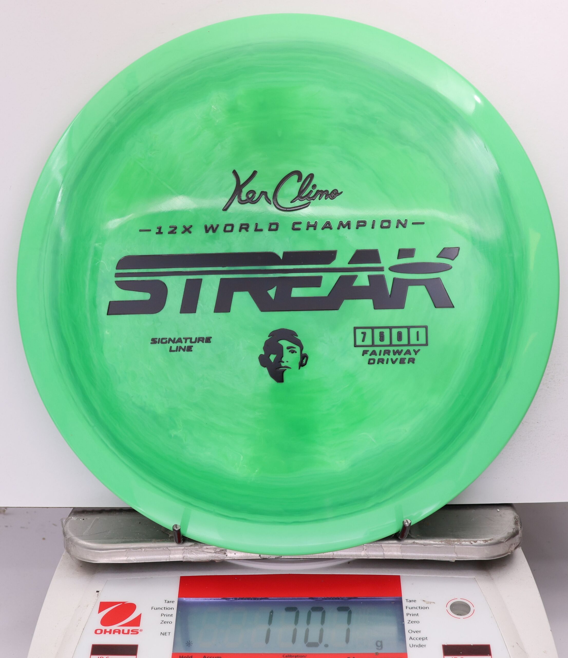 621850 Signature Line Streak - #54 Green, 171