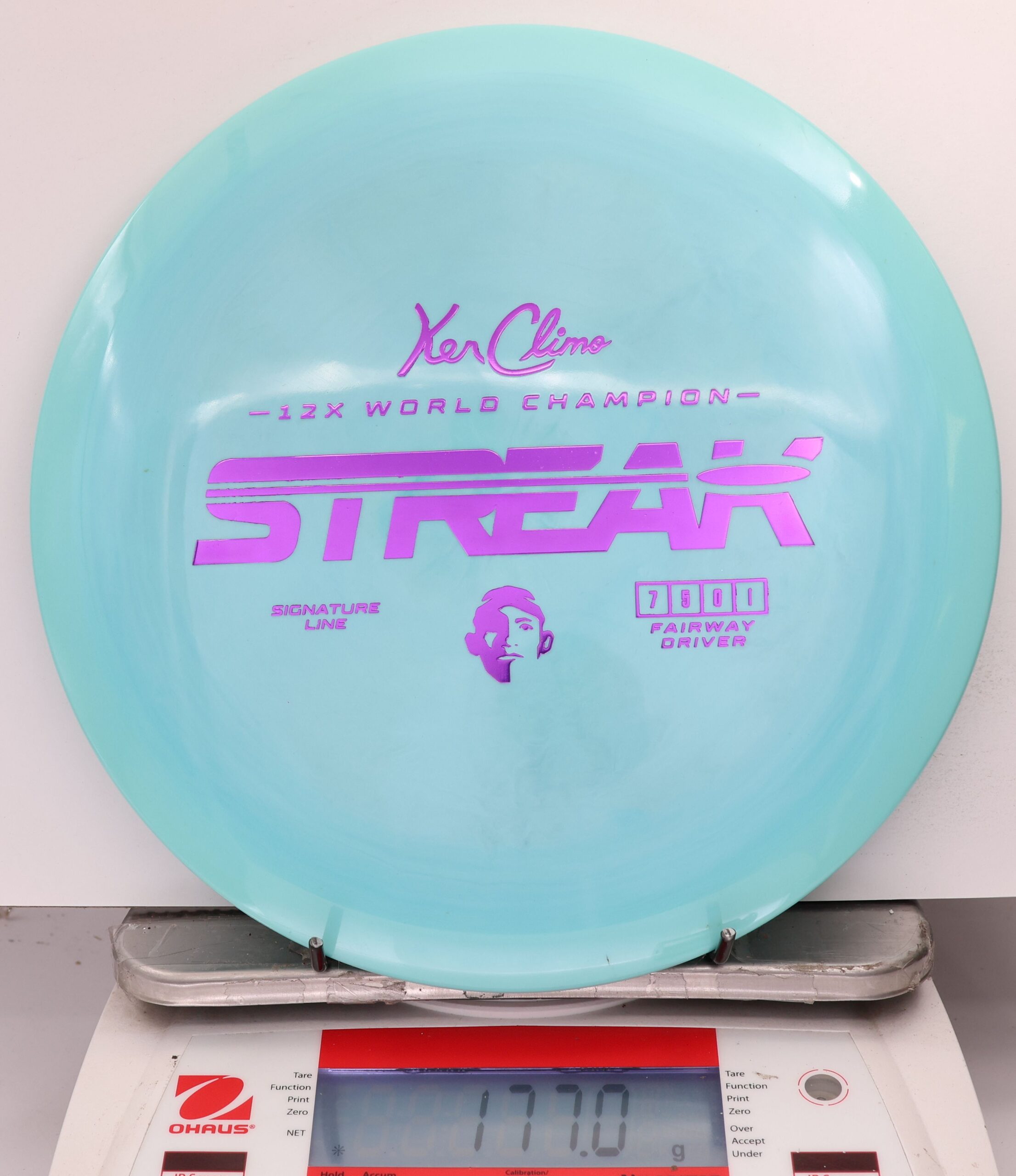 621894 Signature Line Streak - #60 LtBlue, 177